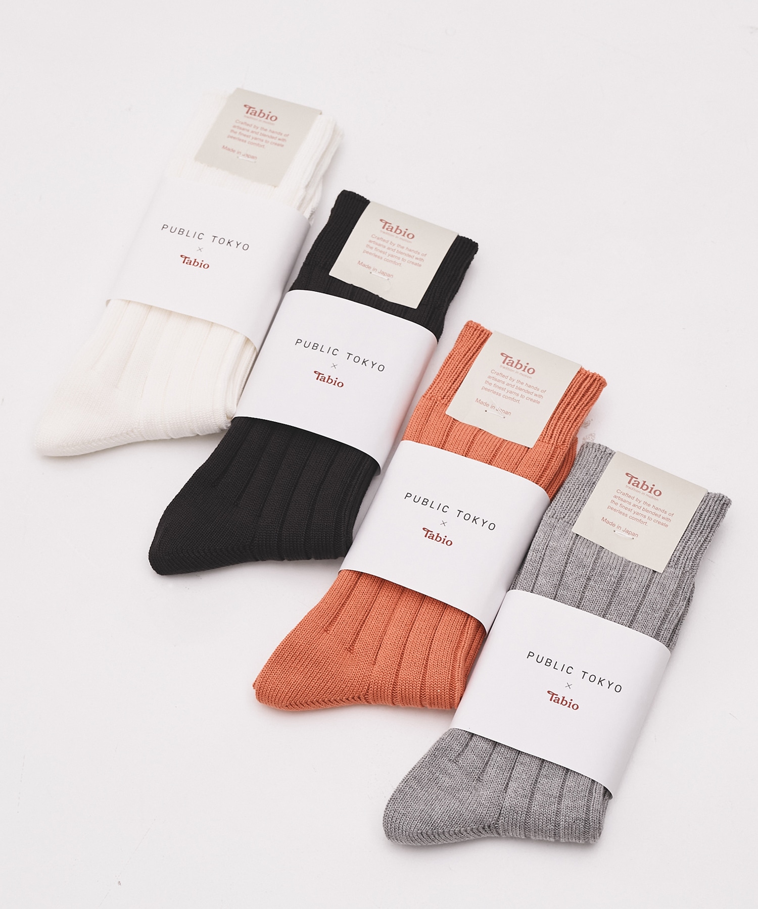 Tabio×PT TABIOS COTTON ソックス