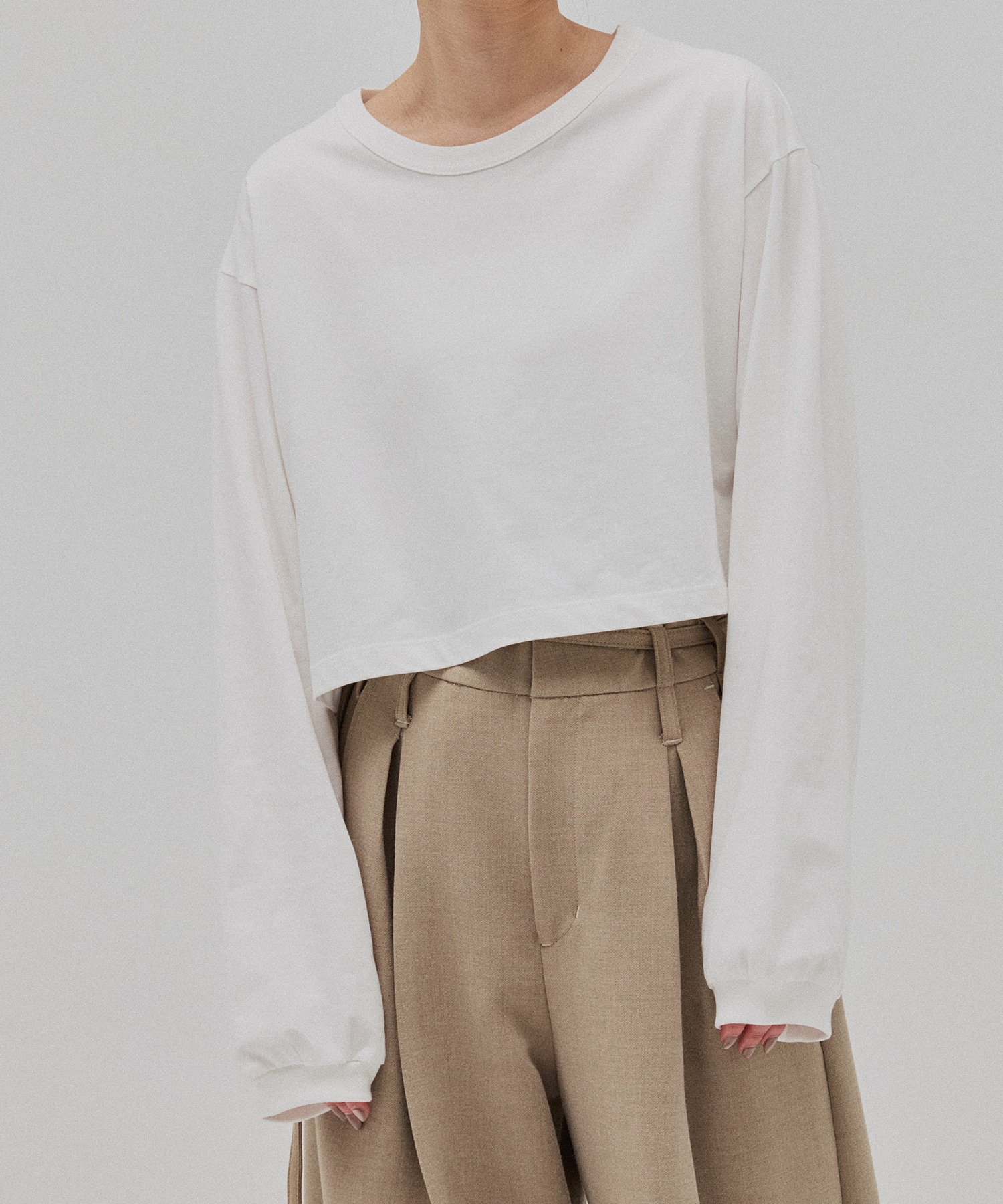 ボリュームスリーブロンTEE