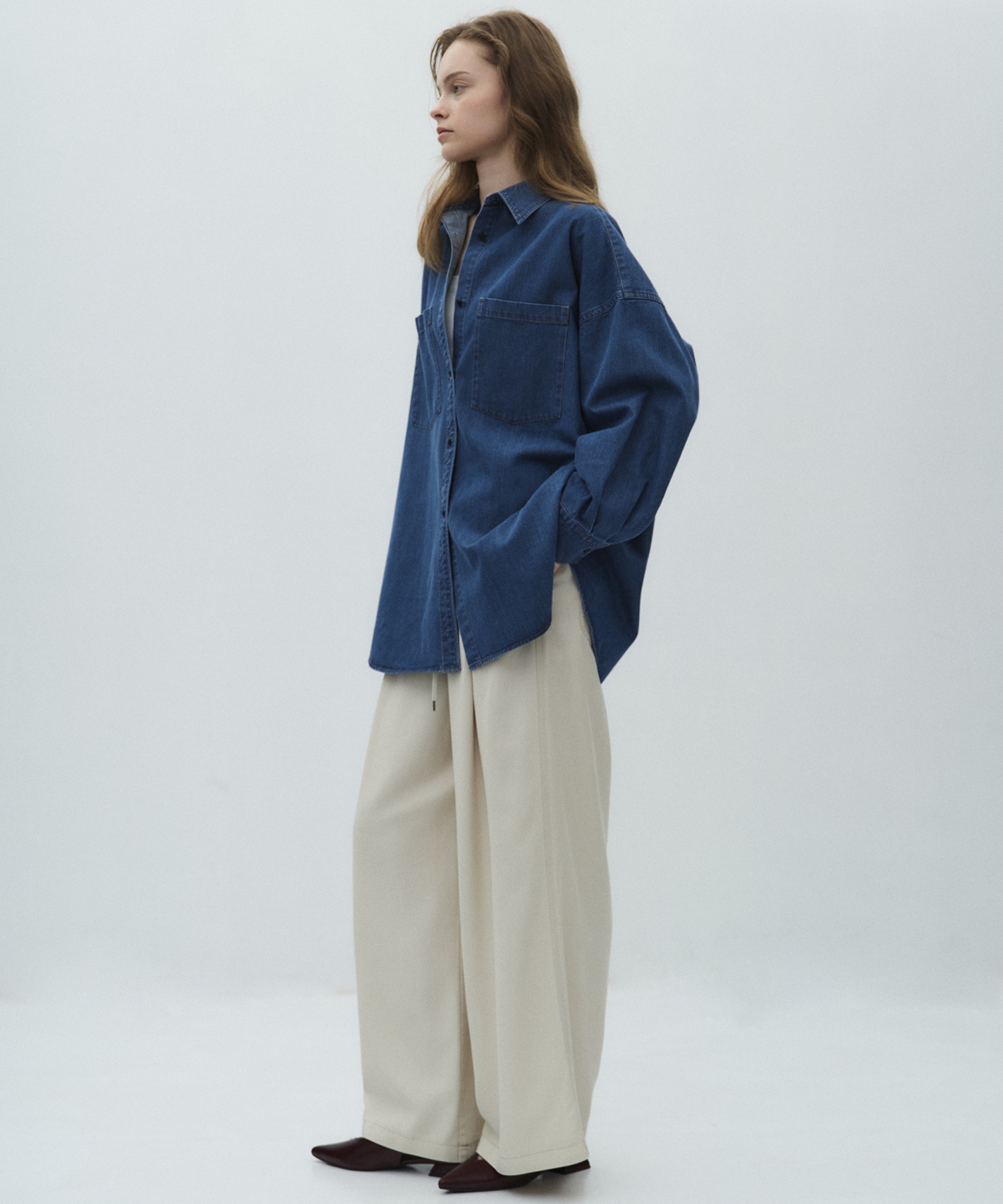 フルイドワイドイージーパンツ