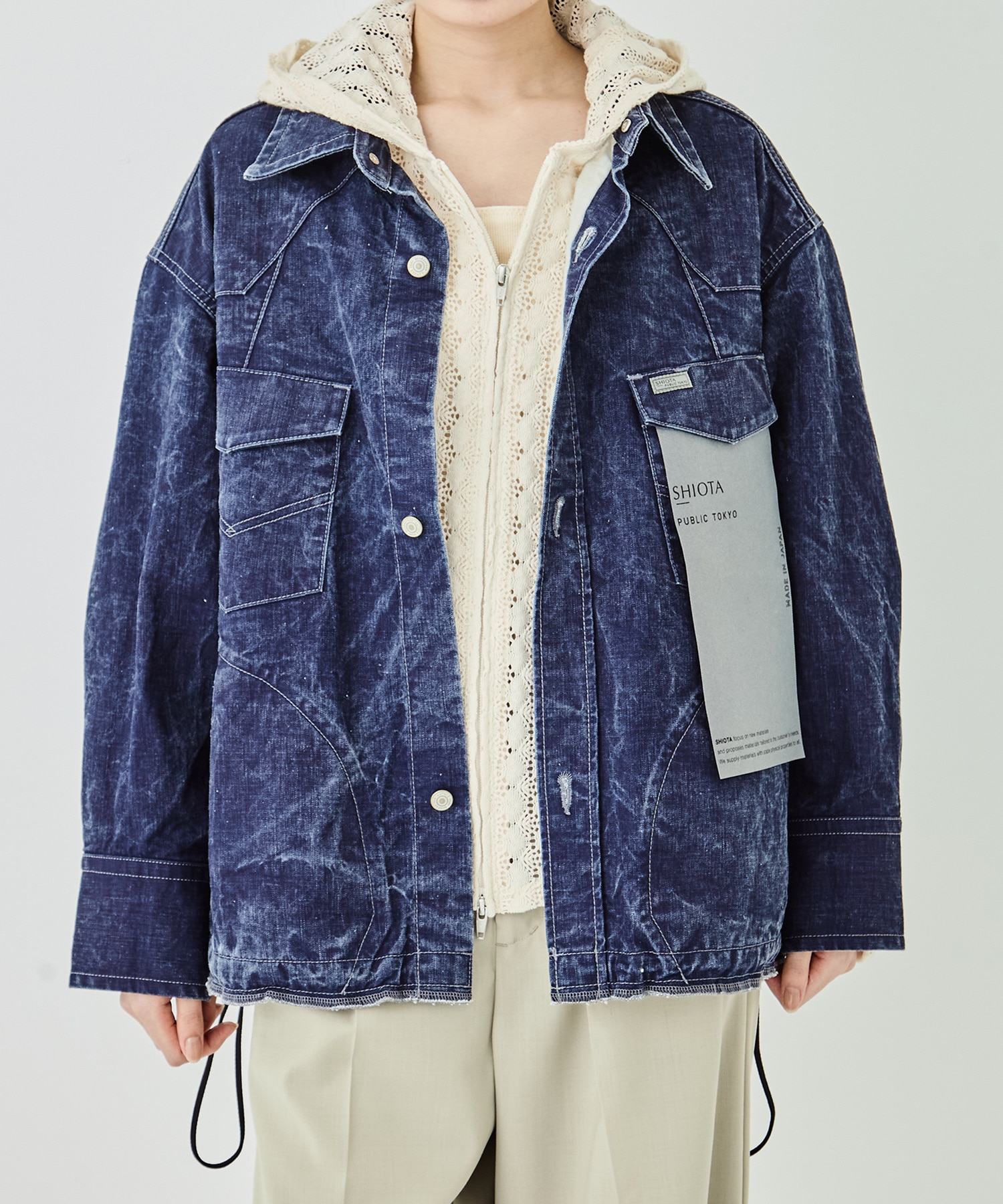 SHIOTA BASIC ウエスタンブルゾン