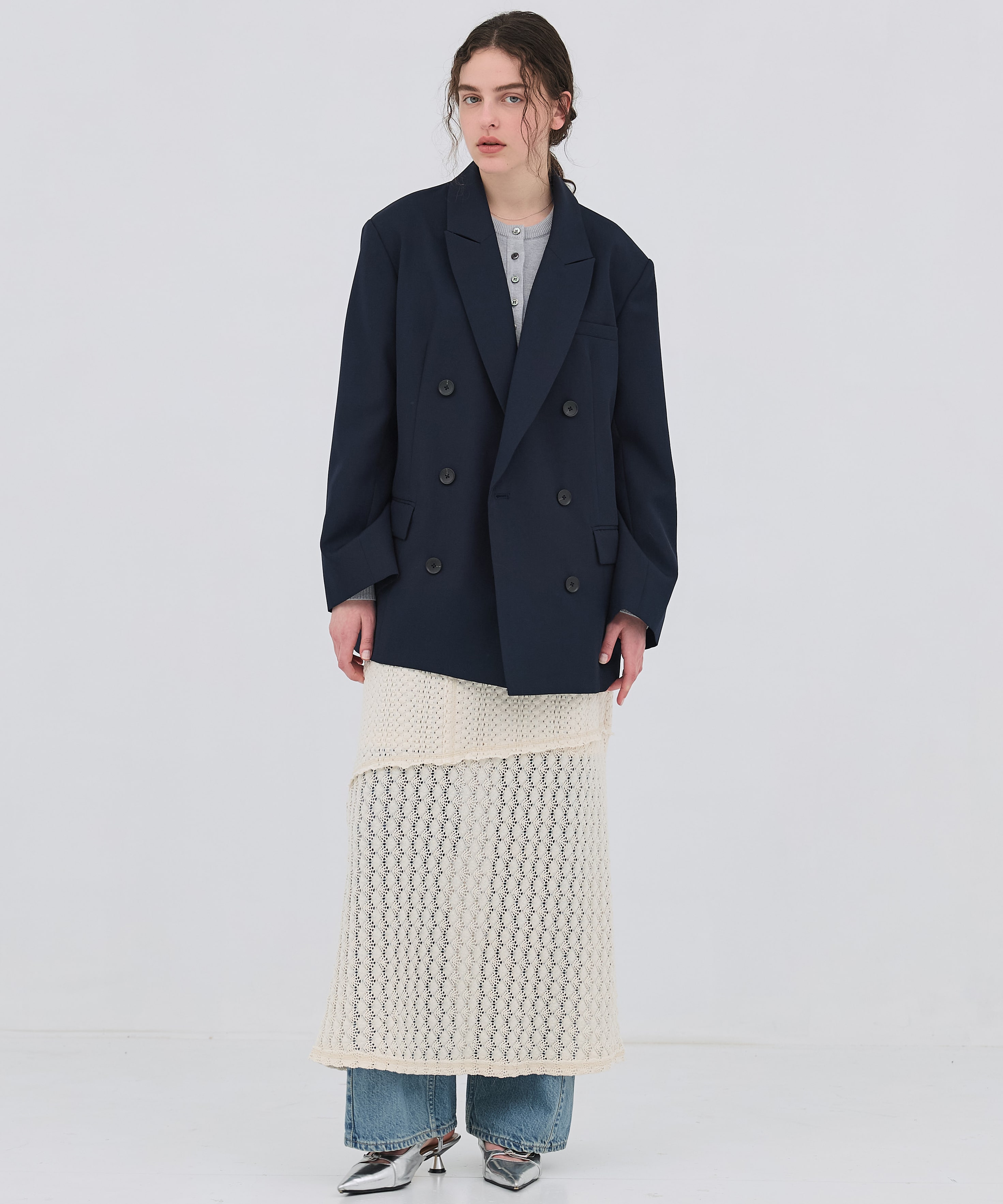 ダブルブレストビックジャケット