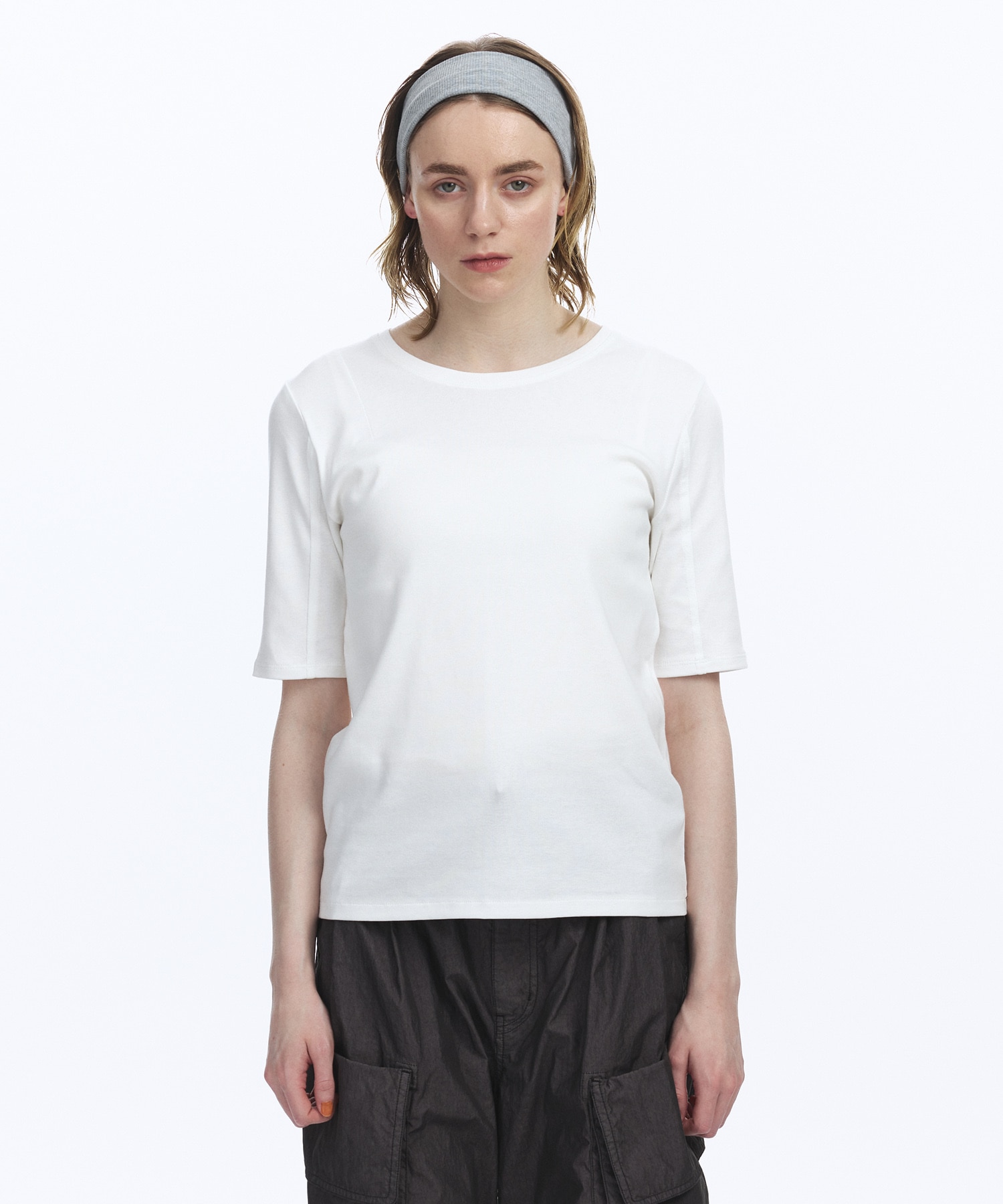 リラックススリムフライスTEE