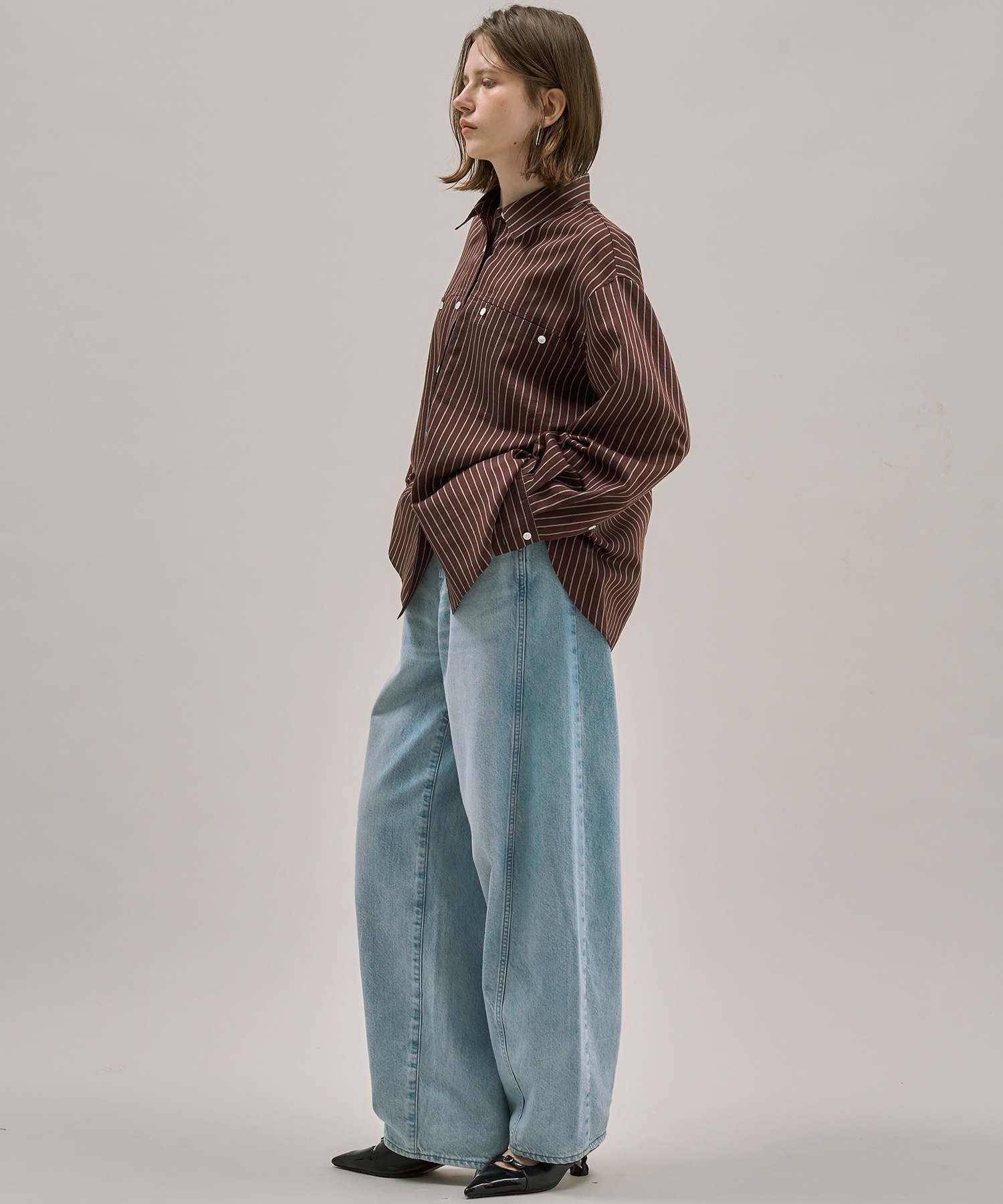 PUBLIC DENIM BLUE CURVE