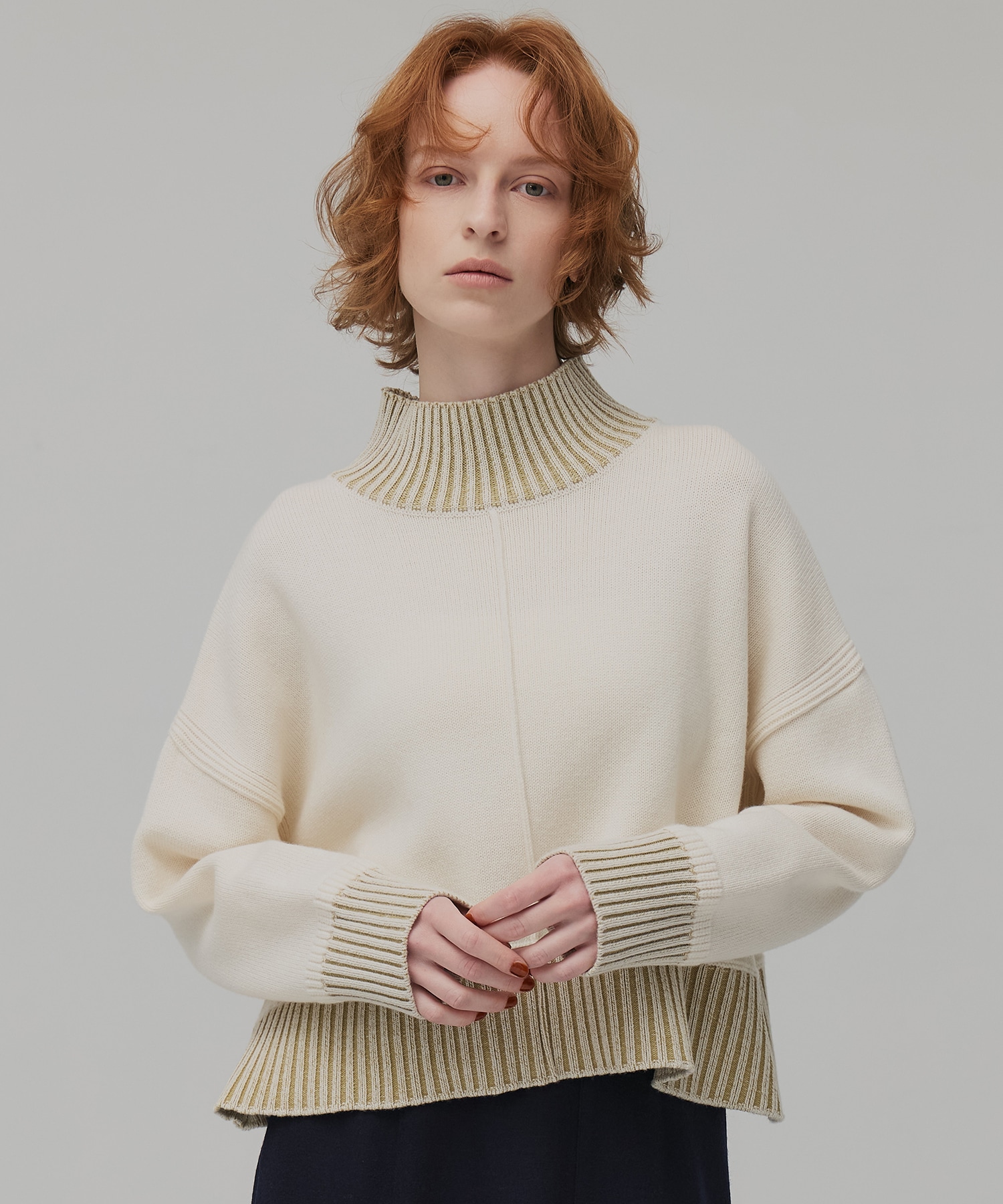 エアウールショートニット(FREE WHITE): : ウィメンズ｜PUBLIC TOKYO