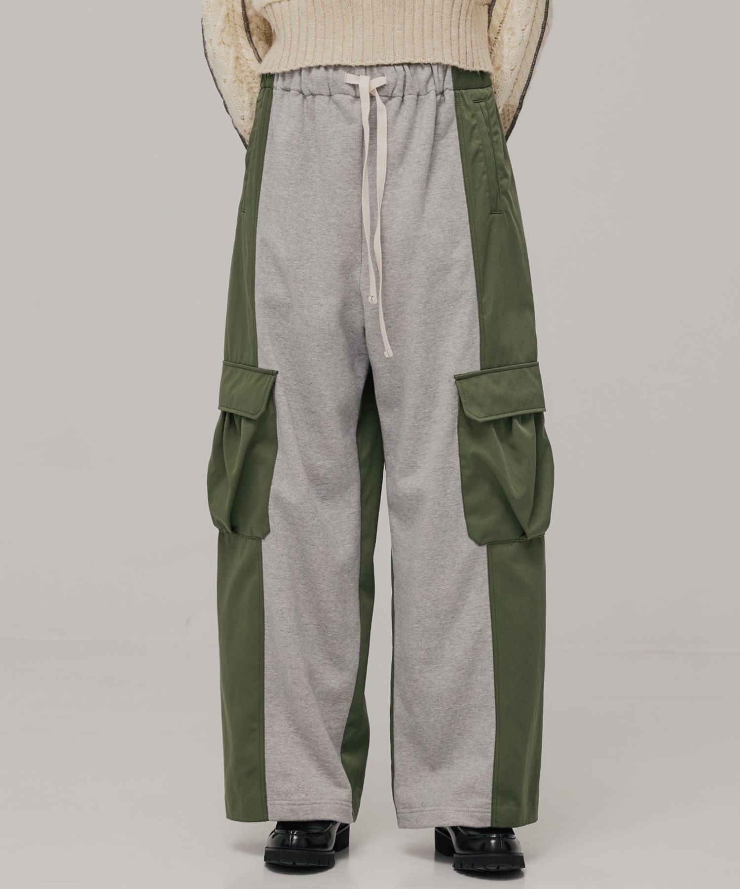 ミックスパネルイージーパンツ