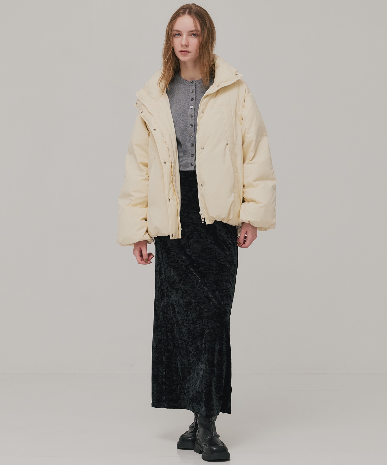 スタンドモンスターダウンコート