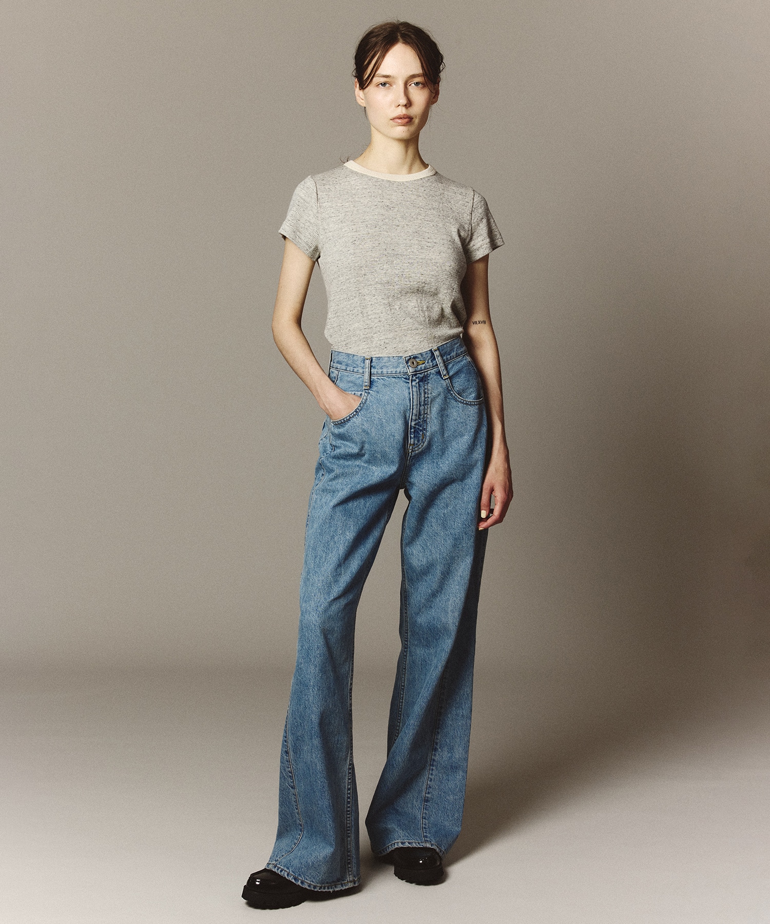 ×HARUTAトラックソールローファー