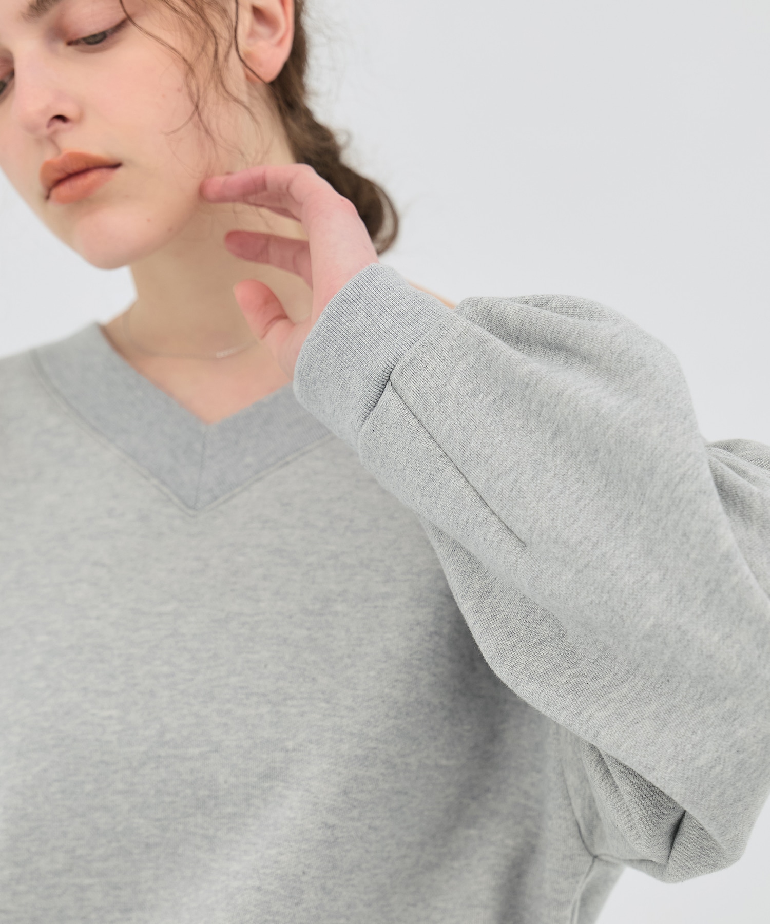 タックスリーブスウェットTOP