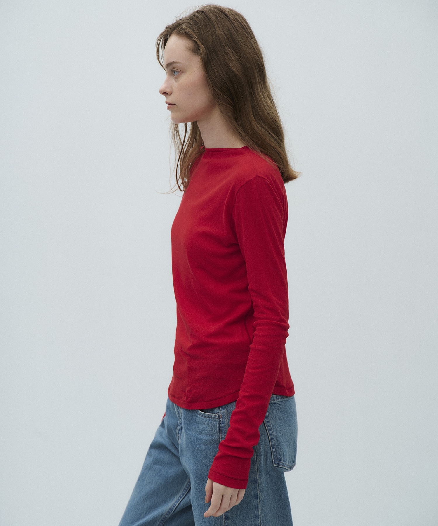 ミニマルコットンシアーTOP