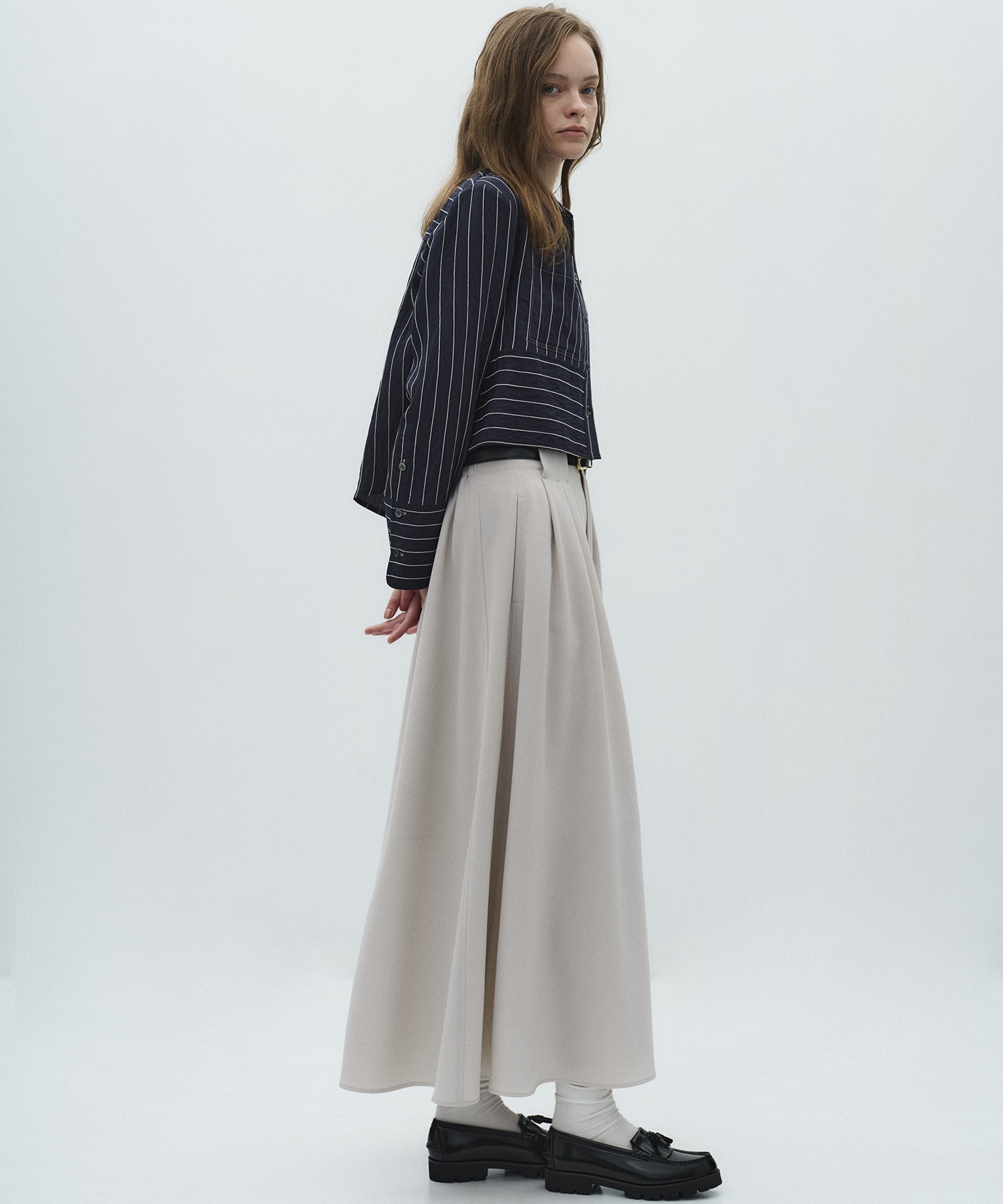 タックフレアスカート