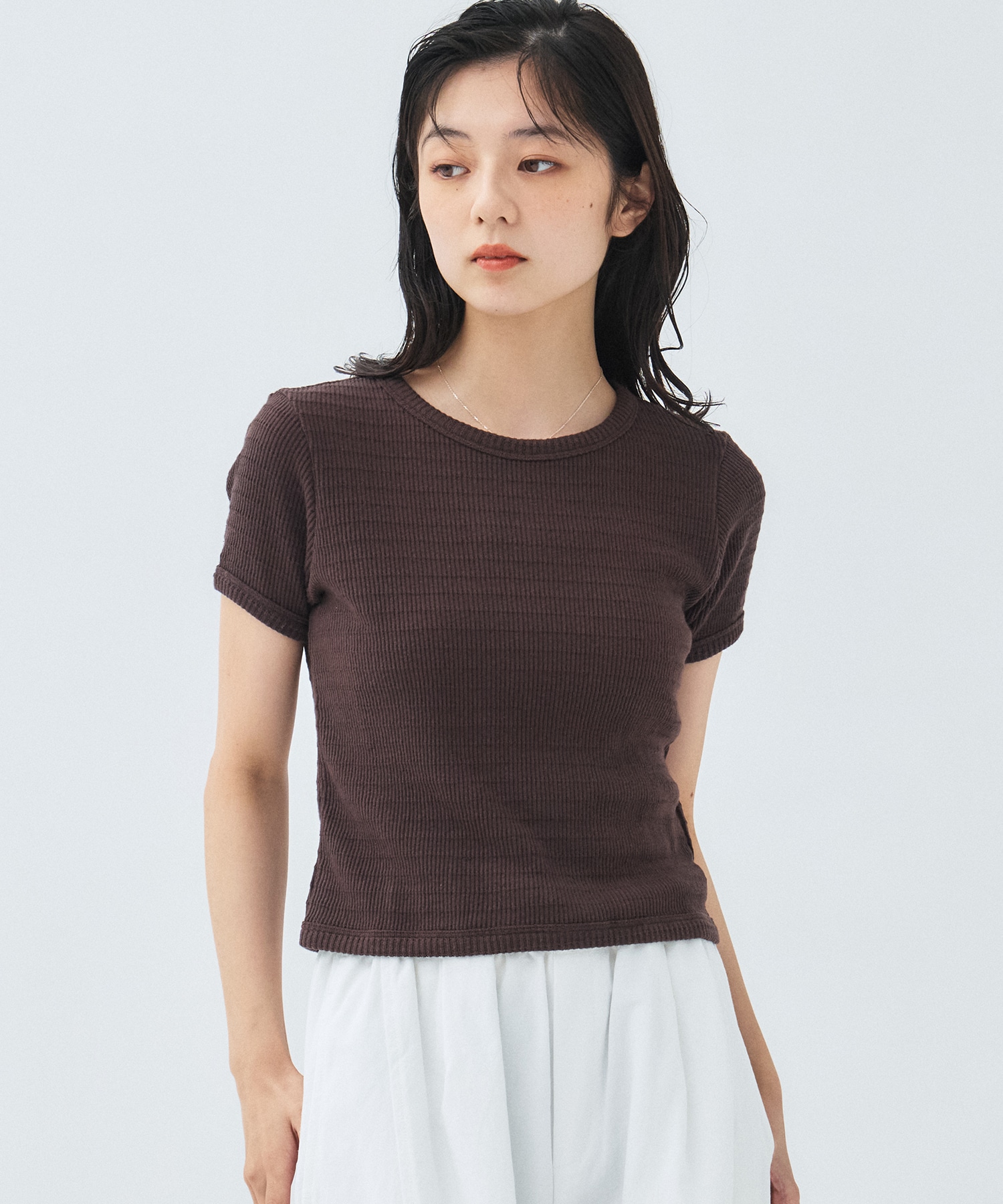 フレットタックリブTEE
