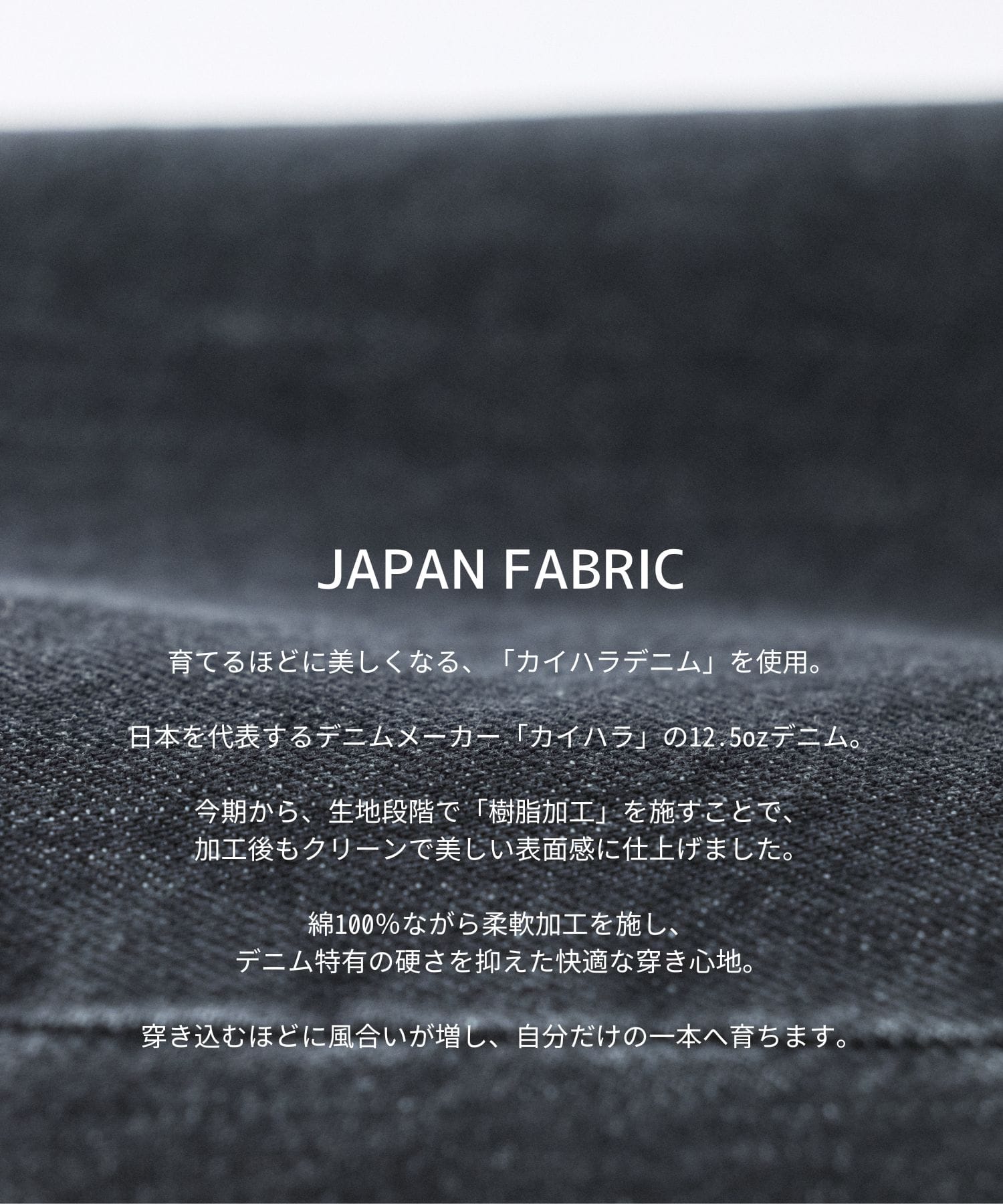 【RENEWAL｜WEB先行】PUBLICDENIM BLACKRELAX