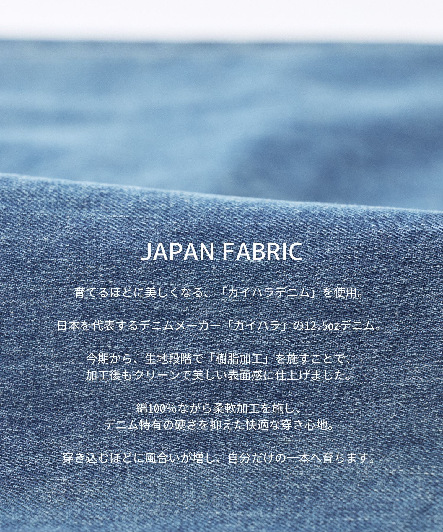 【RENEWAL｜WEB先行】PUBLICDENIM BLUERELAX