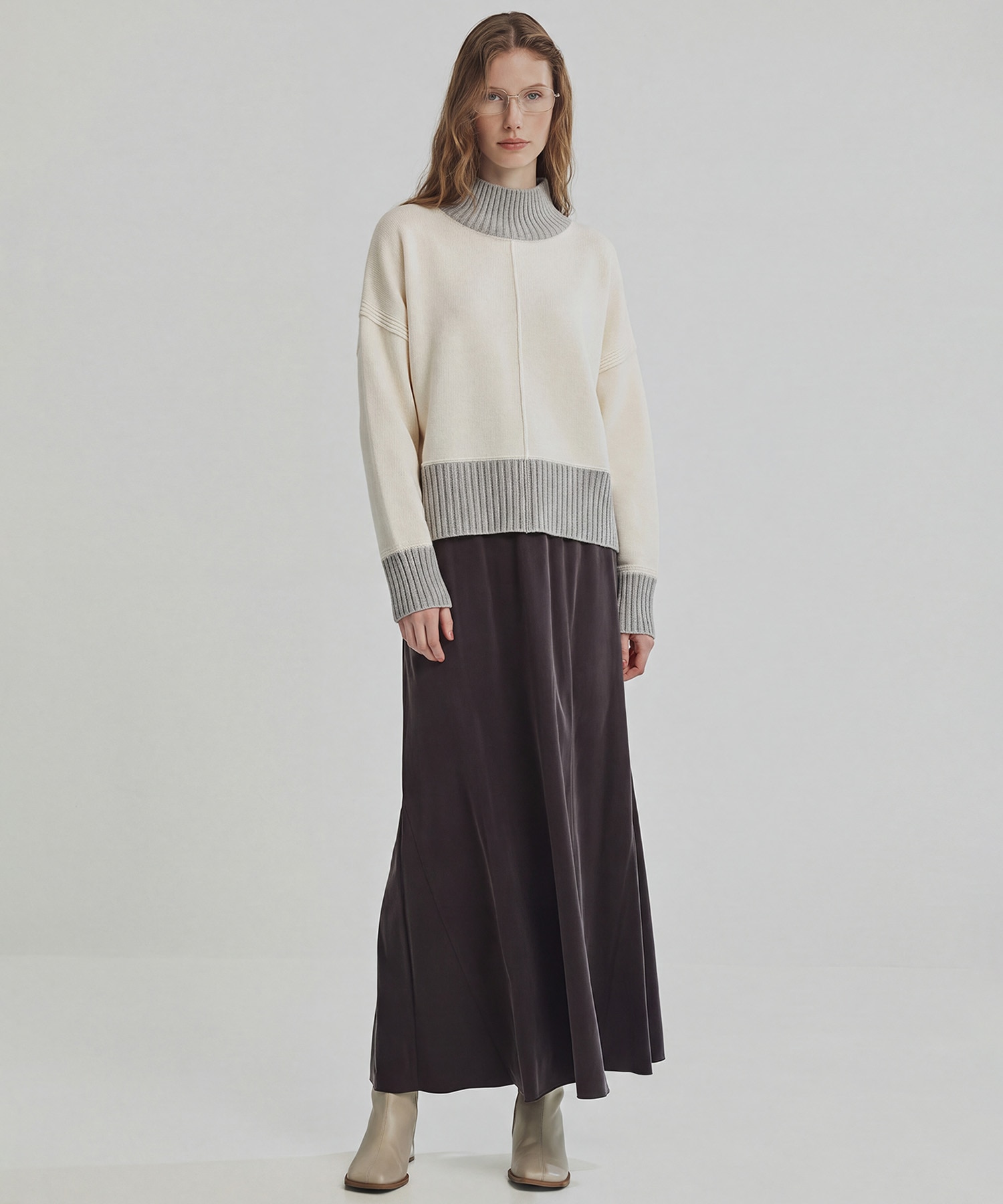 【WEB先行発売】エアウールショートニット