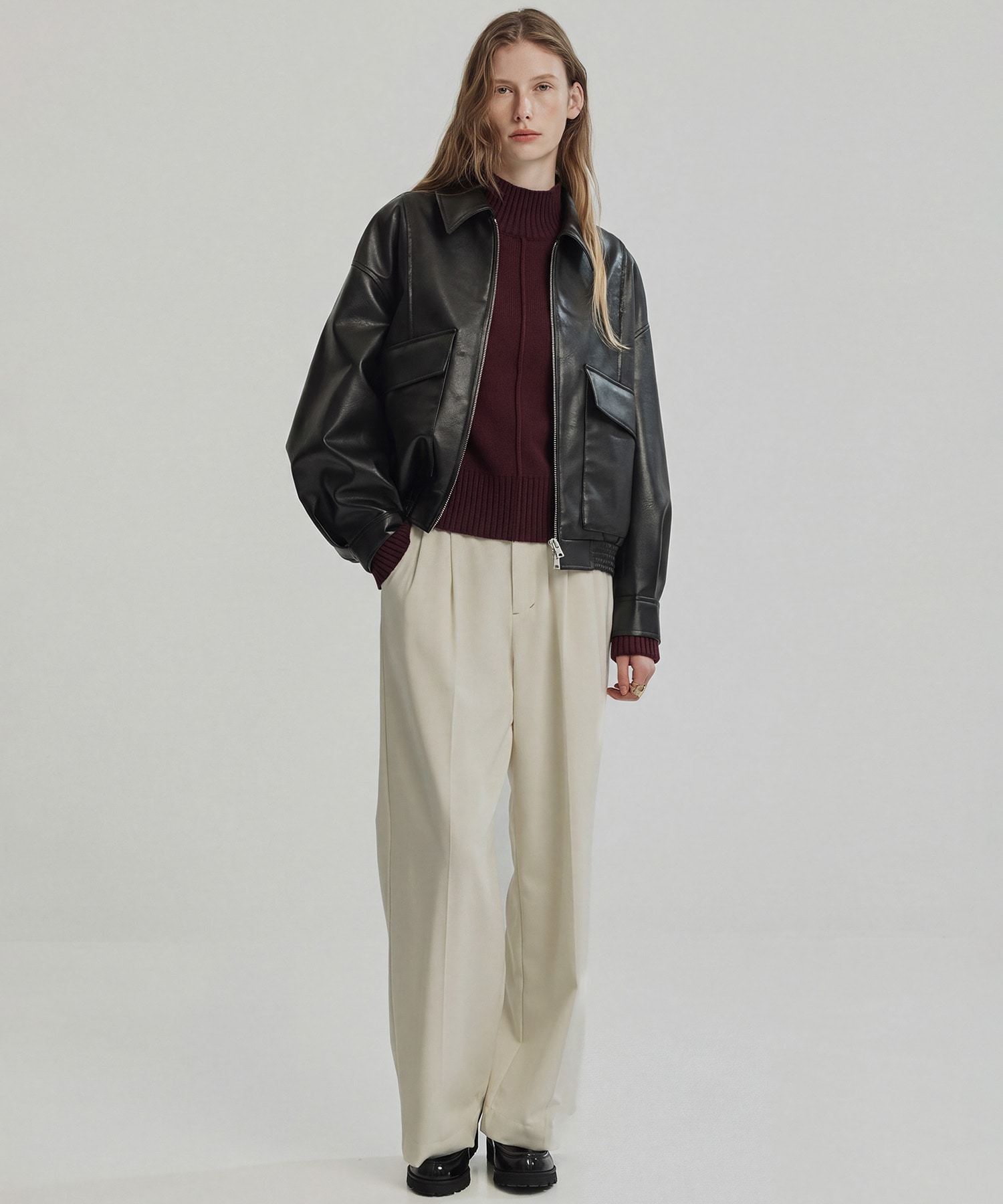 【WEB先行発売】エアウールショートニット