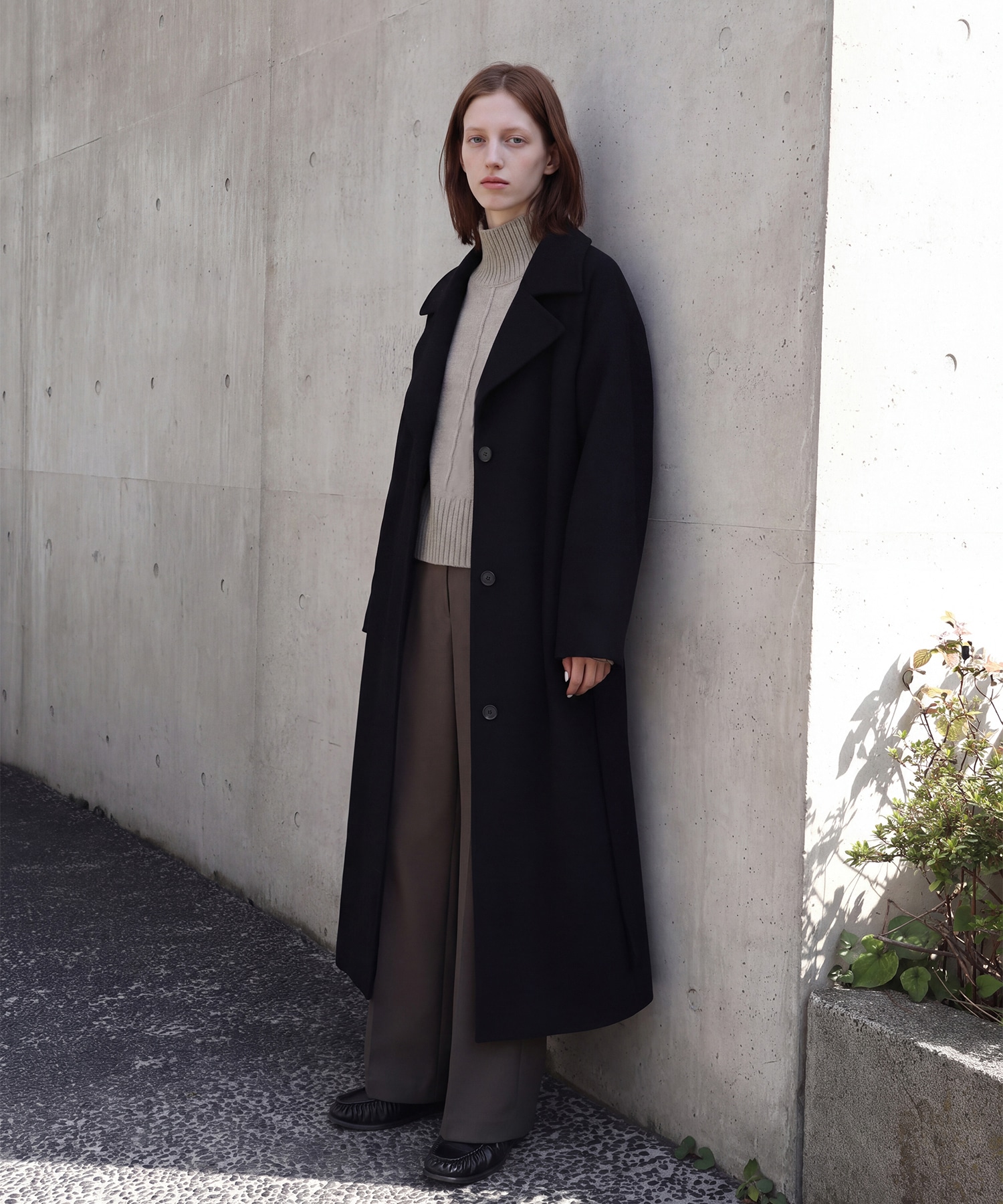 WEB限定｜数量限定】wool100 3wayロングコート(1 BLACK): : ウィメンズ