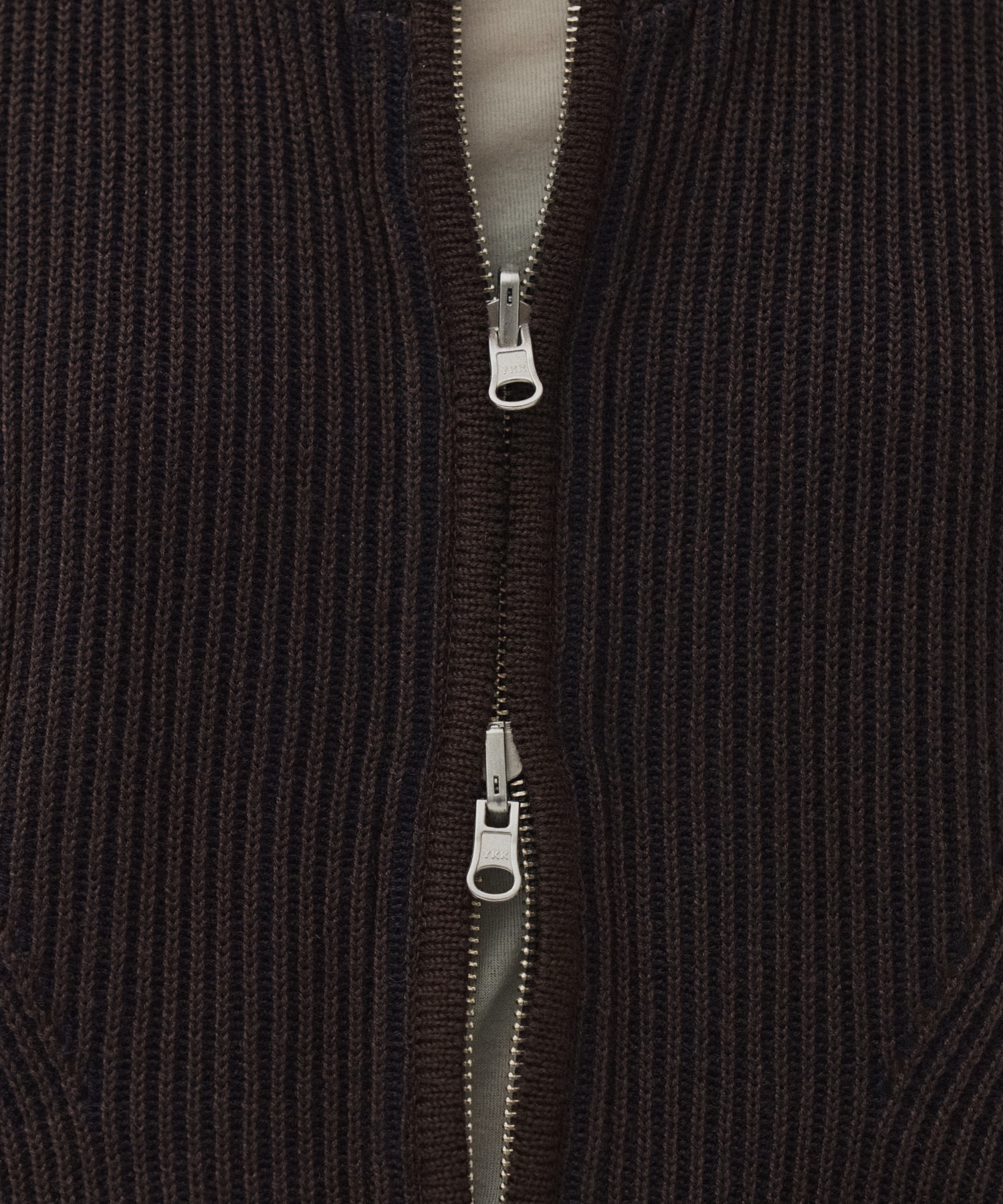 ダブルリブリバードライバーズニット