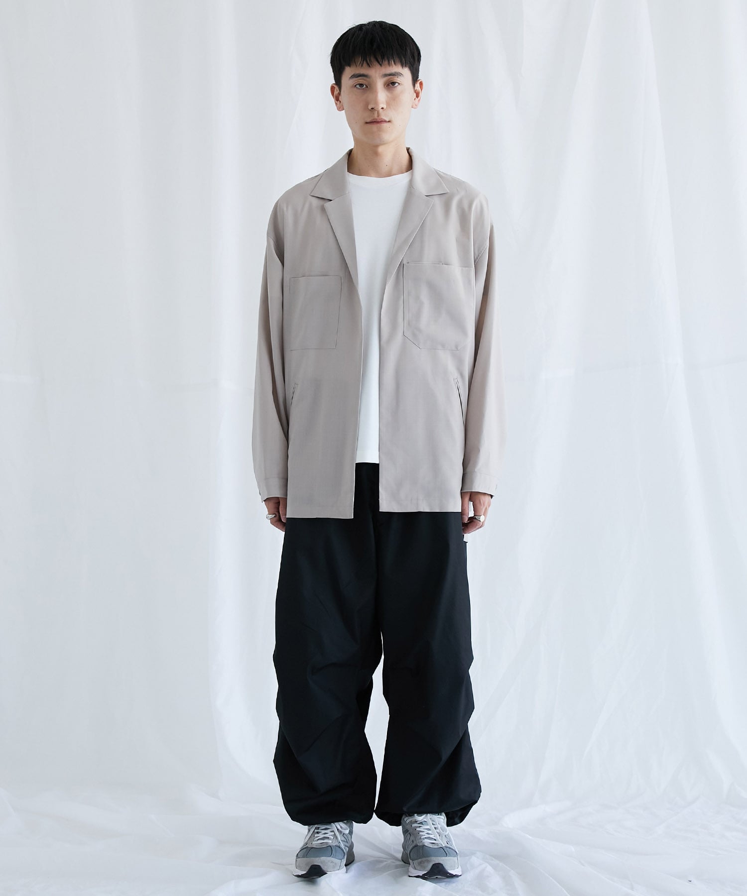 AQUA WOOLトロシャツジャケット