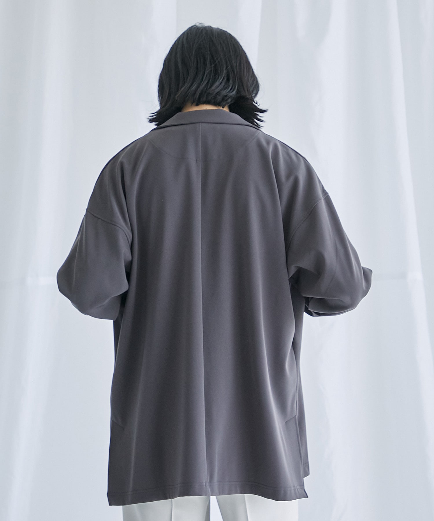 ニューフラグメントシャツジャケット(1 DARK GREY): メンズ｜PUBLIC TOKYO ONLINE STORE