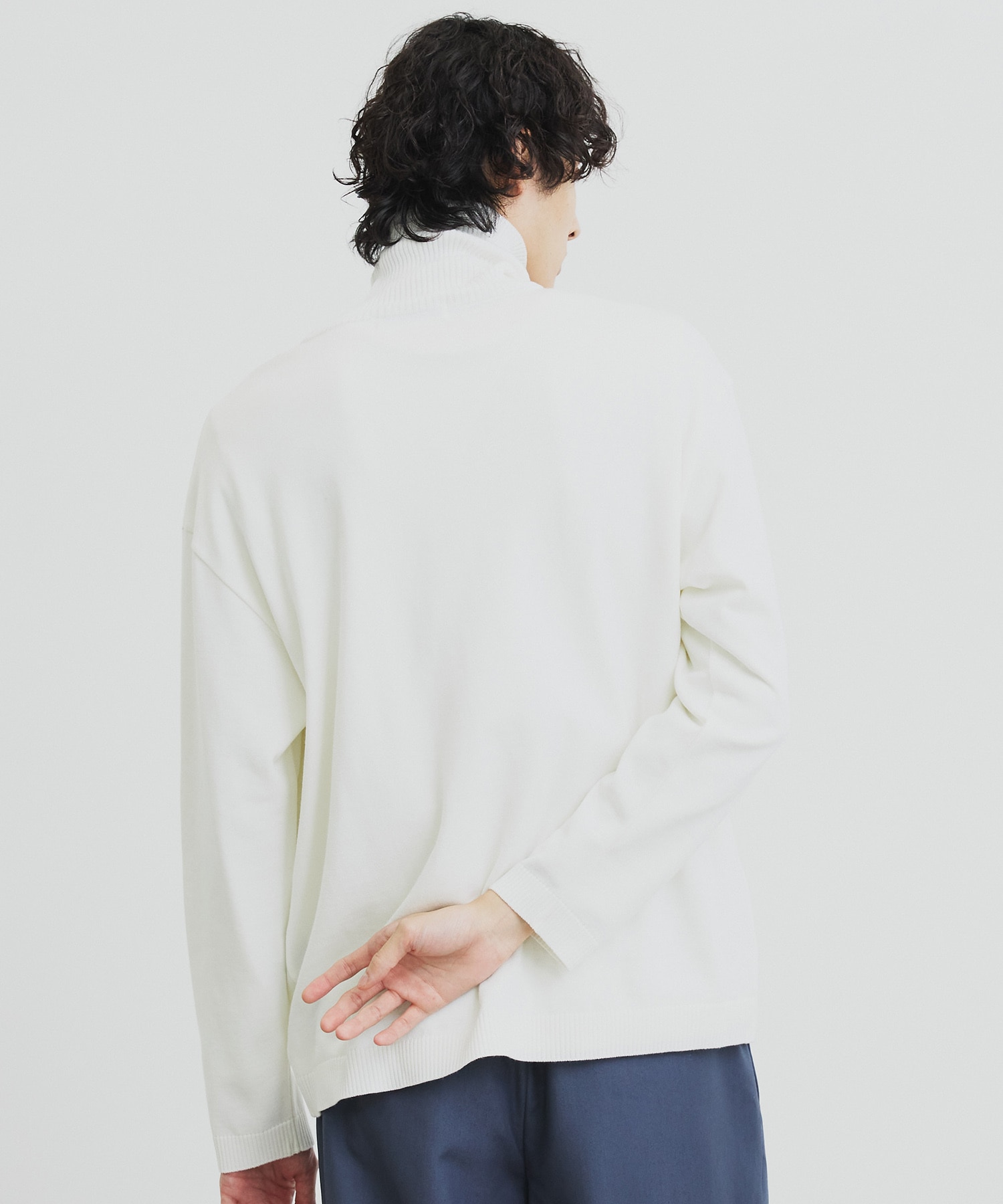 ベーシックニットタートル(1 WHITE): : メンズ｜PUBLIC TOKYO ONLINE STORE