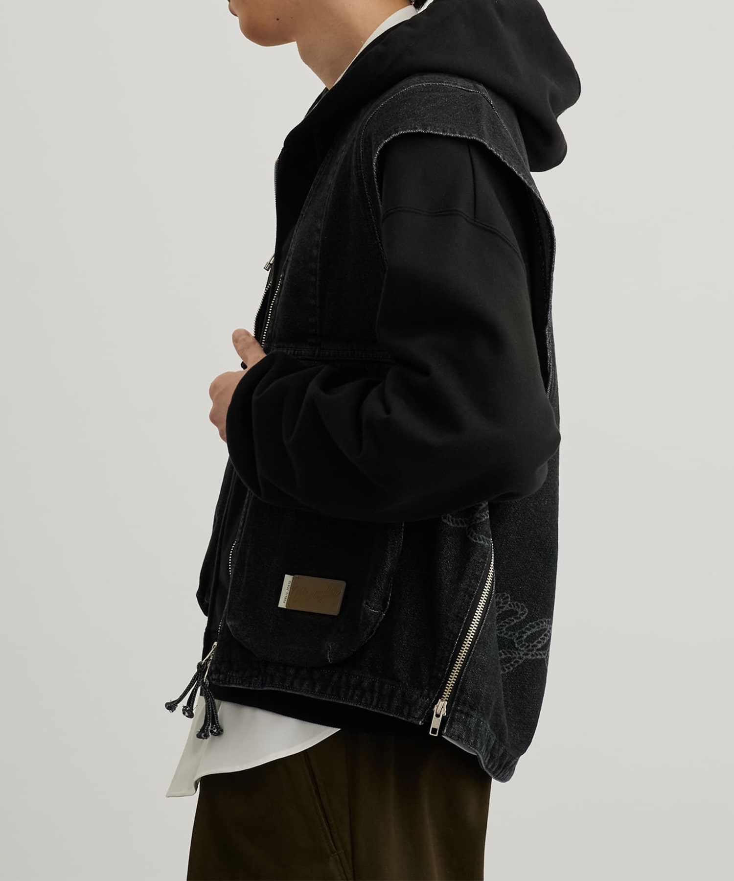 ×Wrangler ROPELOGO JEAN VEST