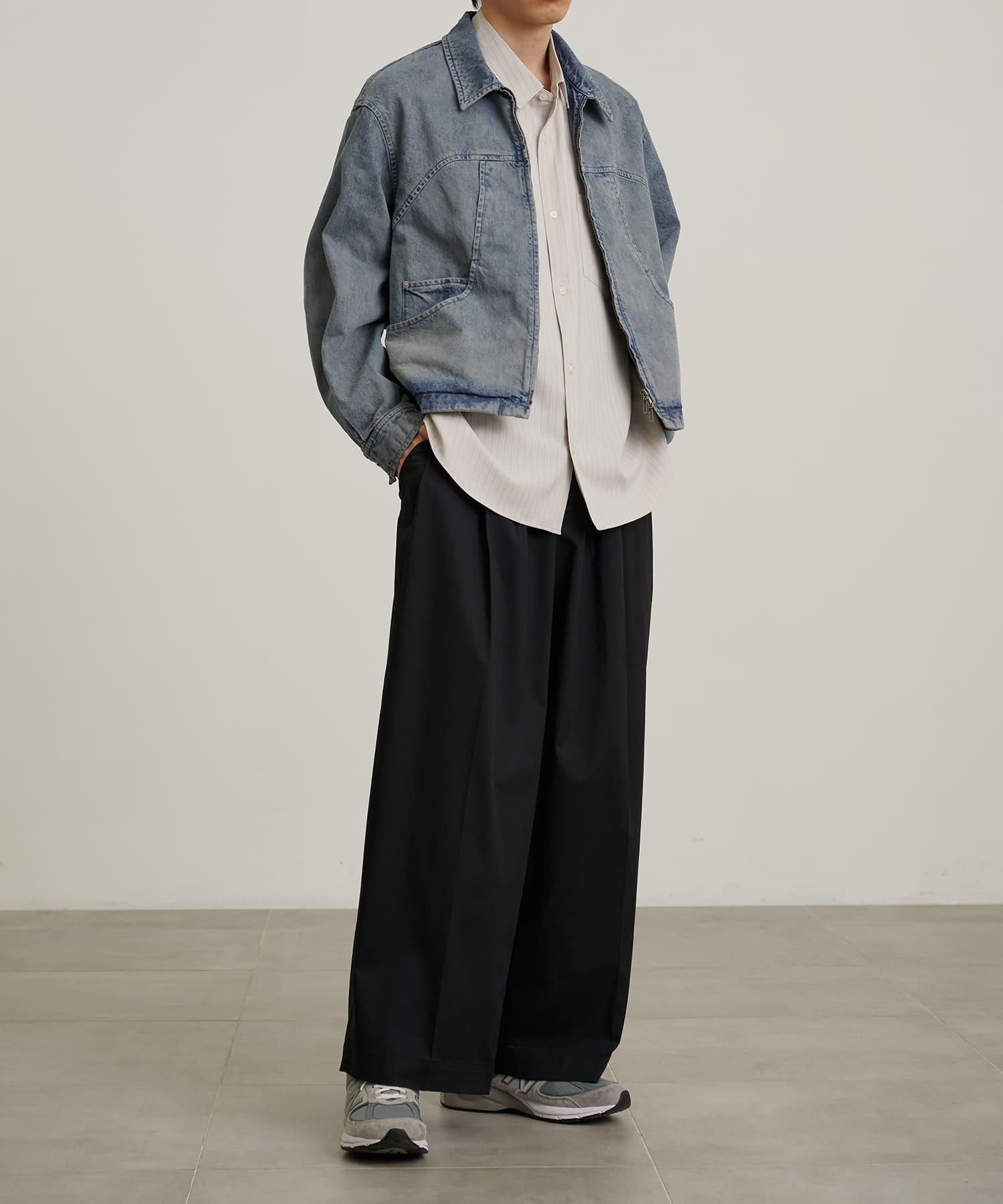 PUBLIC DENIM BLOUSON