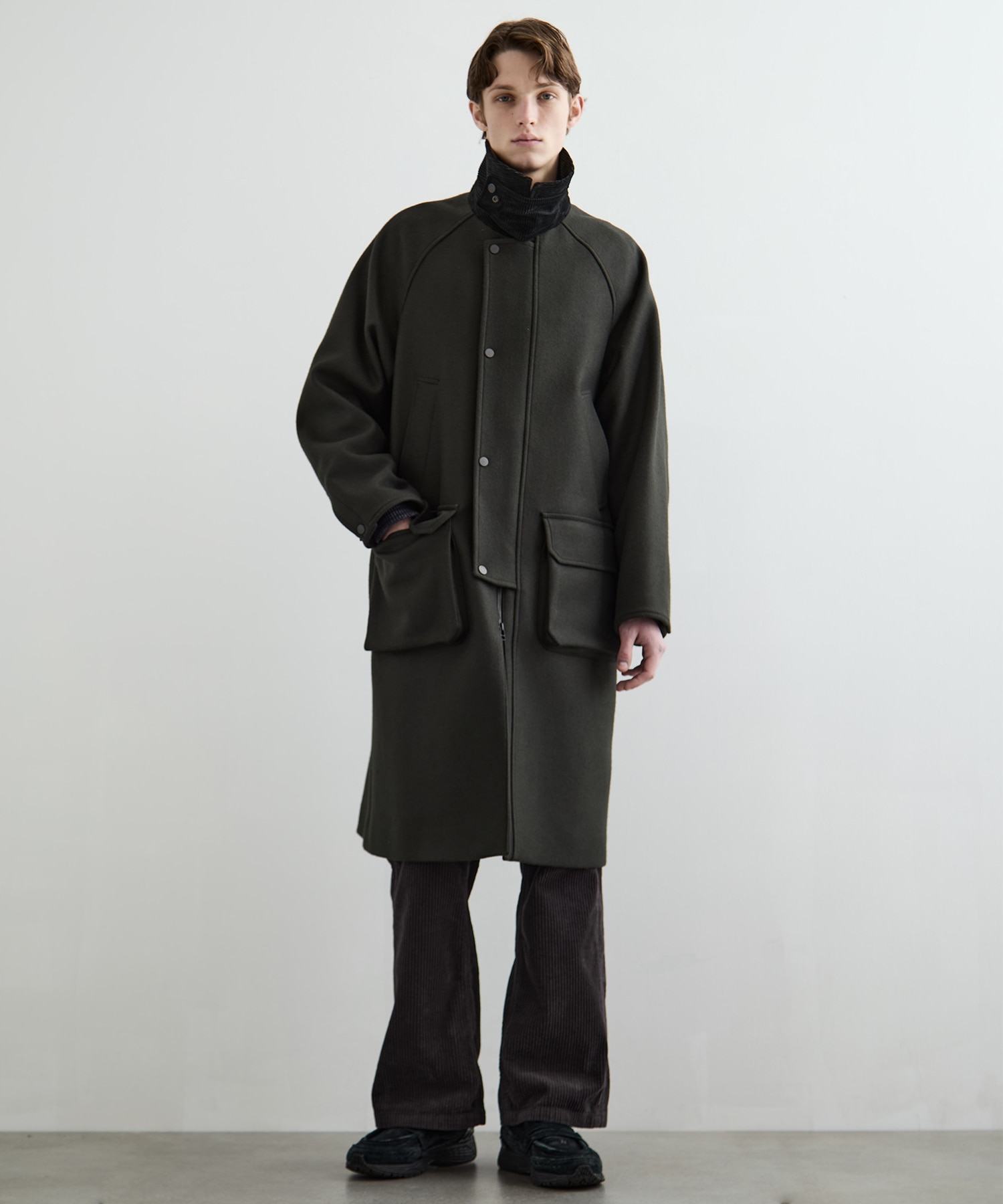 〈残りわずか〉S140メルトンハンティングコート