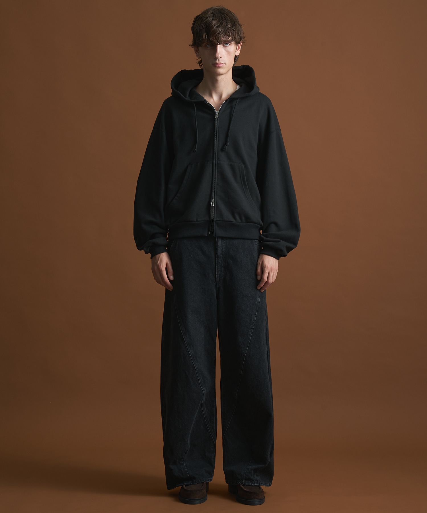 PUBLIC SWEATジップパーカー