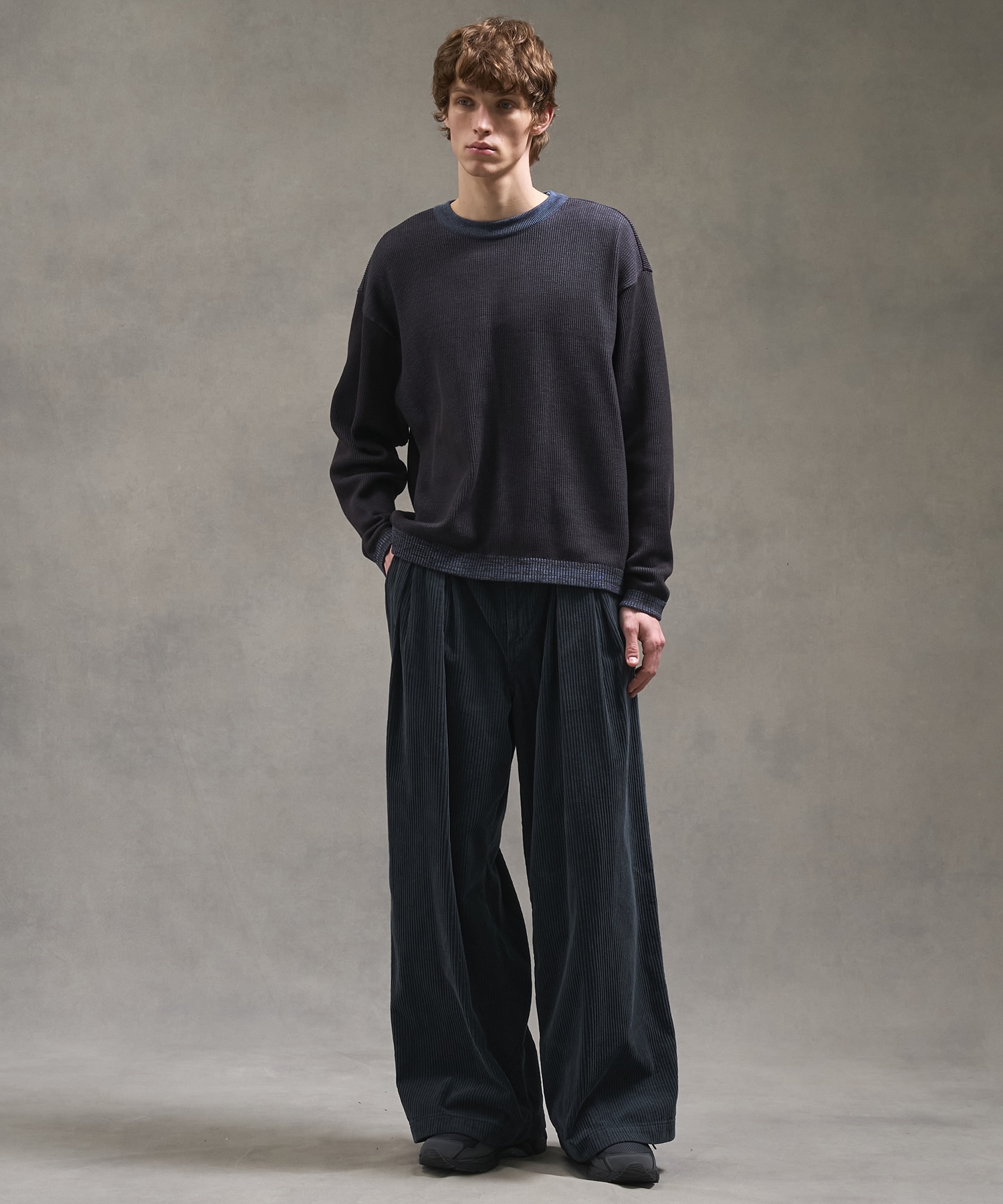 ウォッシャブルショーティニット