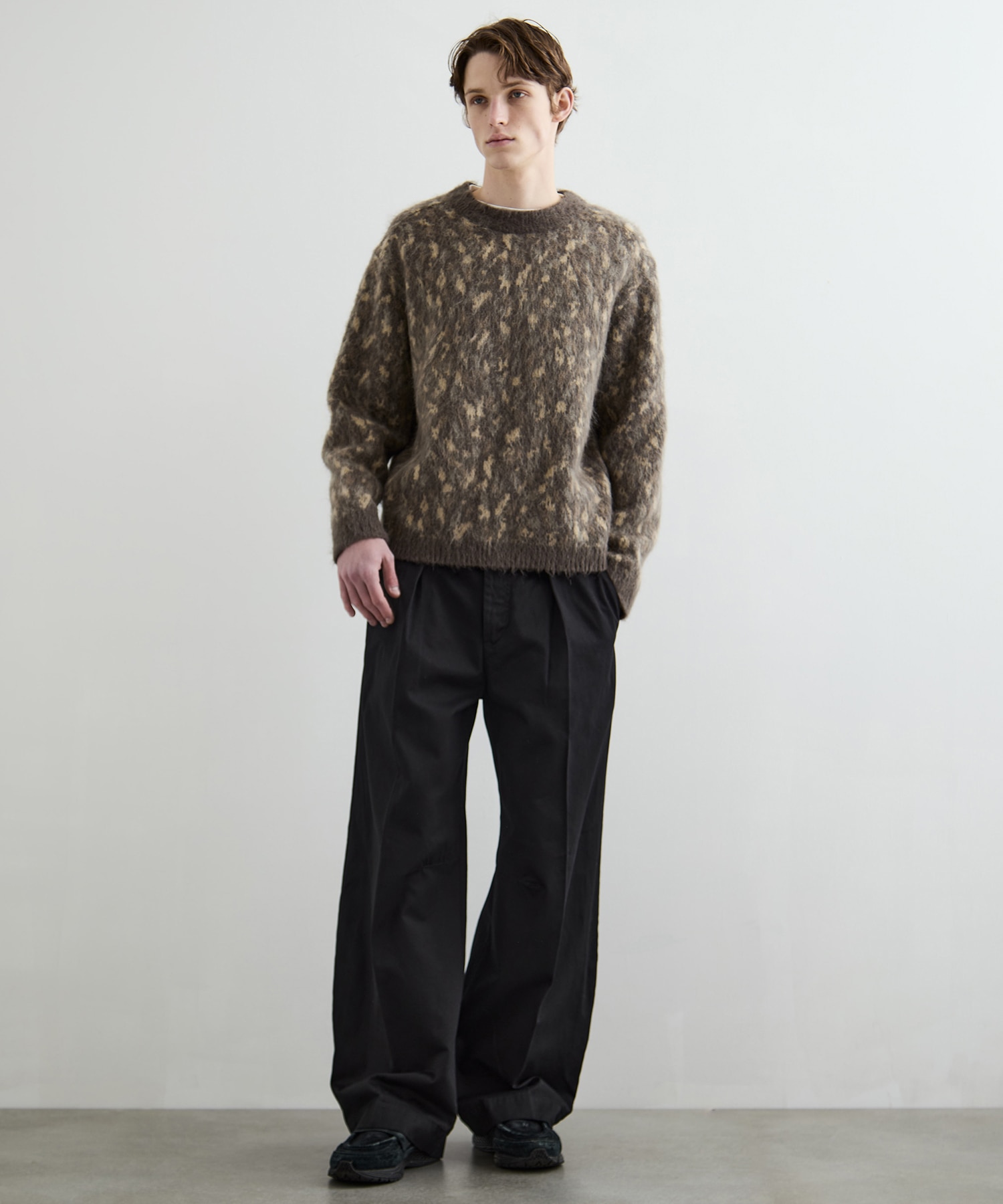 デザインソフトモヘアニット