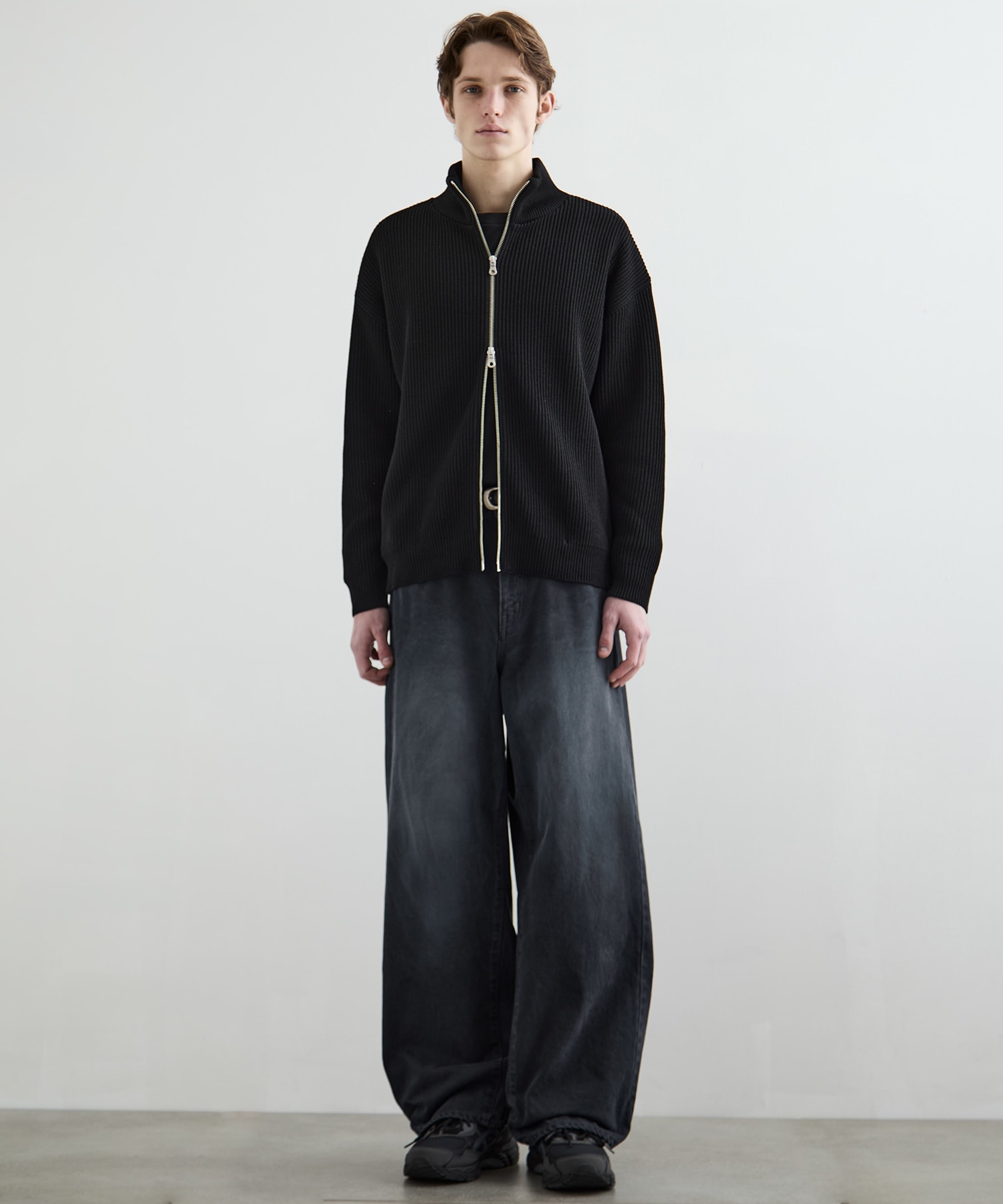 バウンドウールライトドライバーズニット