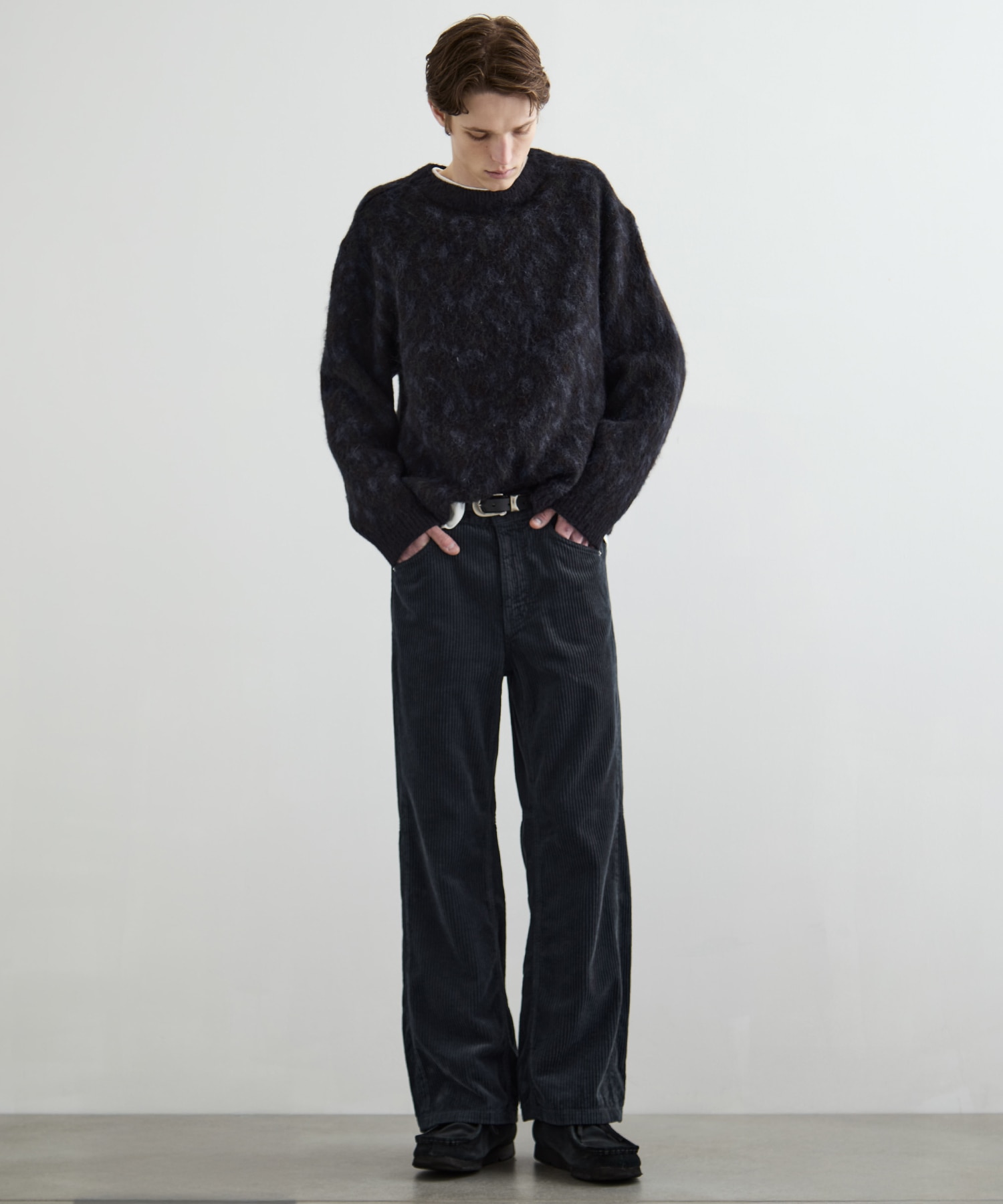 ガーメントダイコーデュロイスラックス