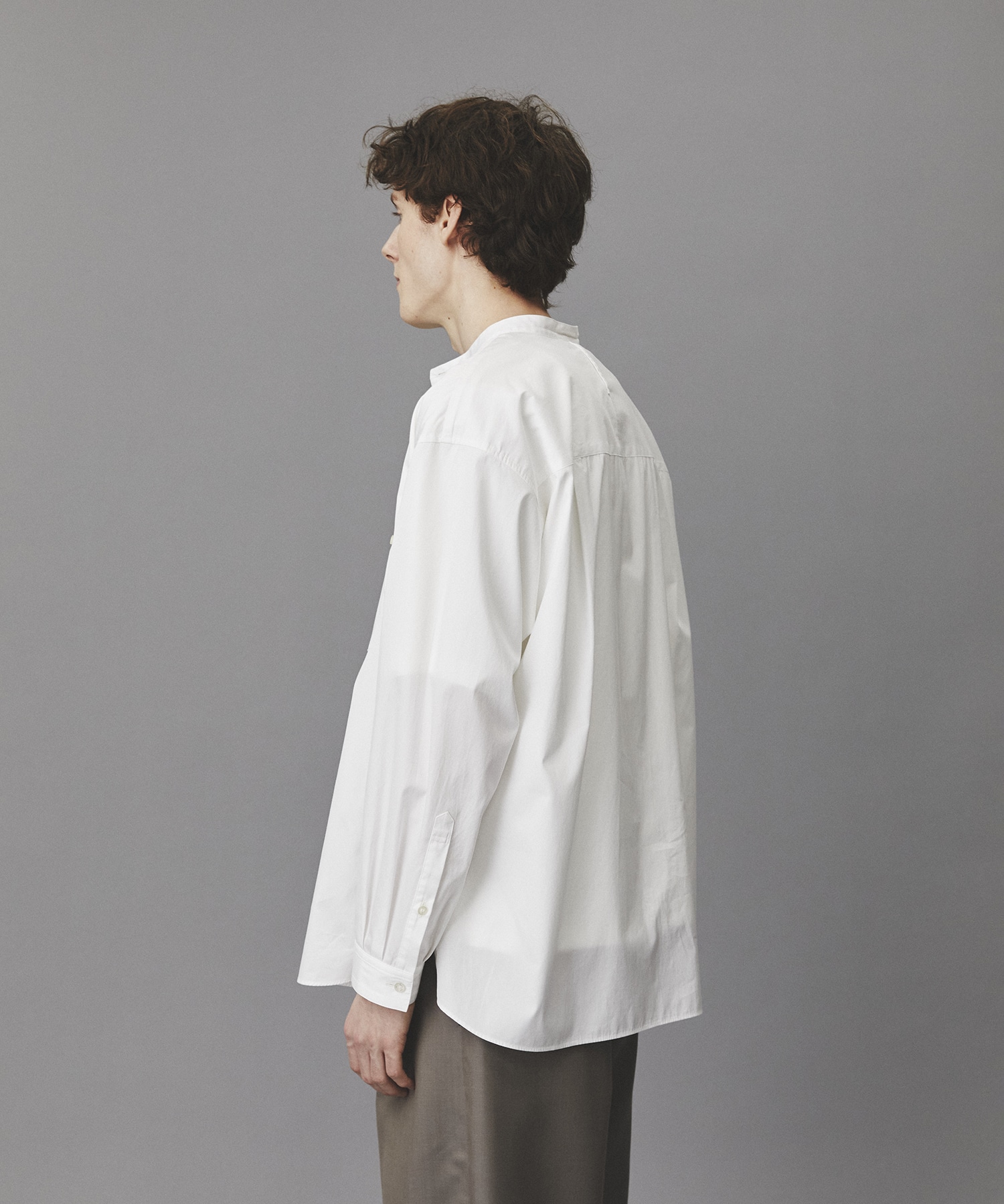 Suvin Giza Band Skipper Shirts