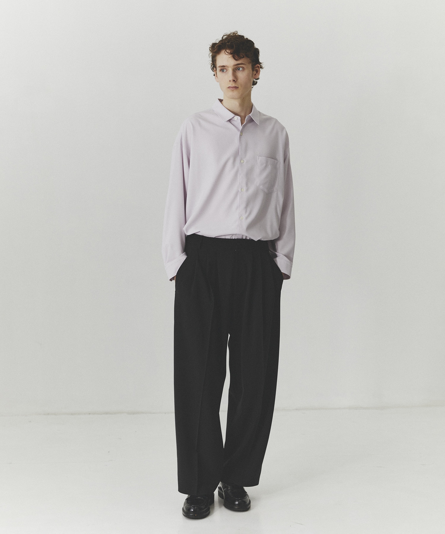 TRIXIONウーリーワイドスラックス