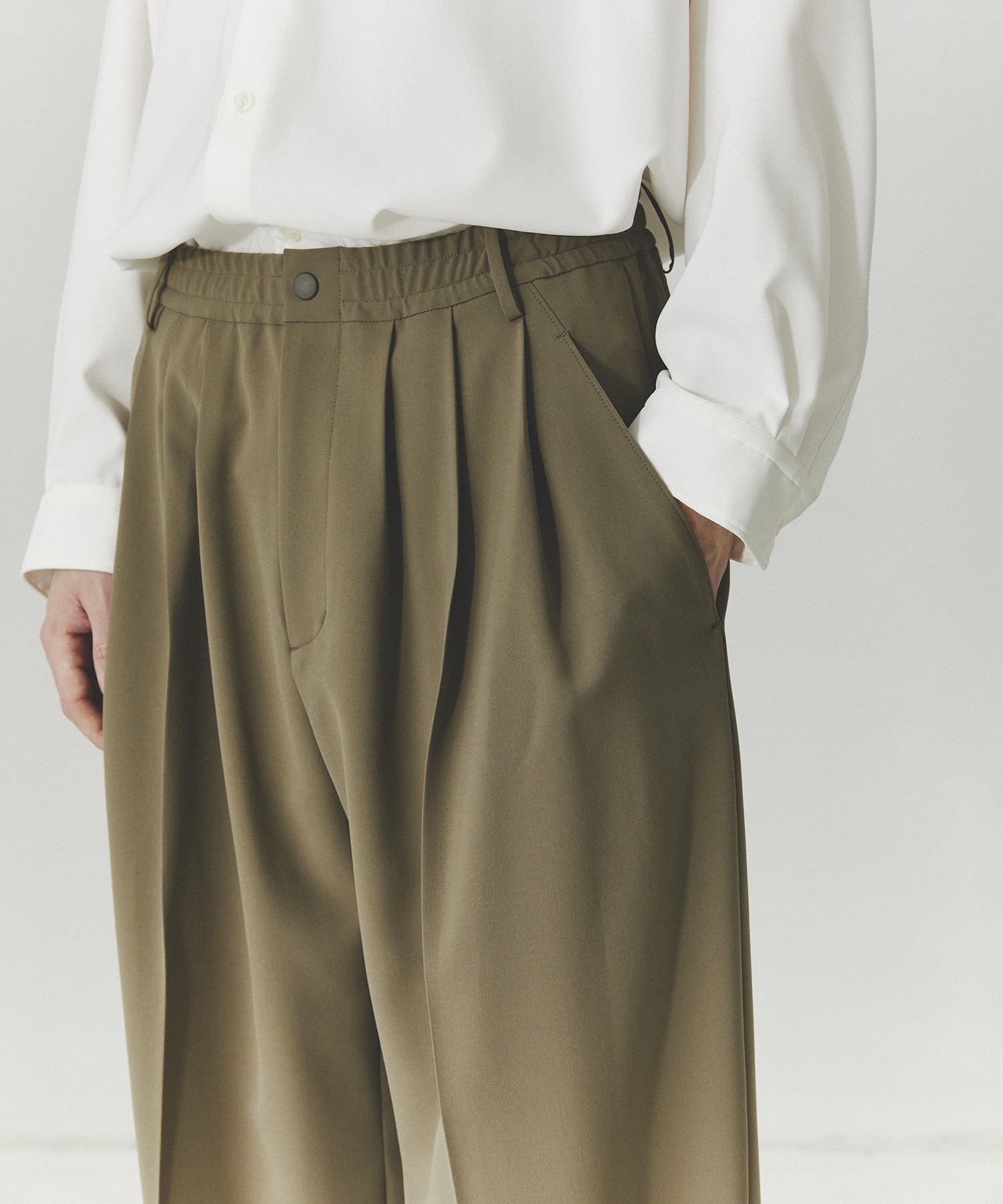 TRIXIONウーリーワイドスラックス