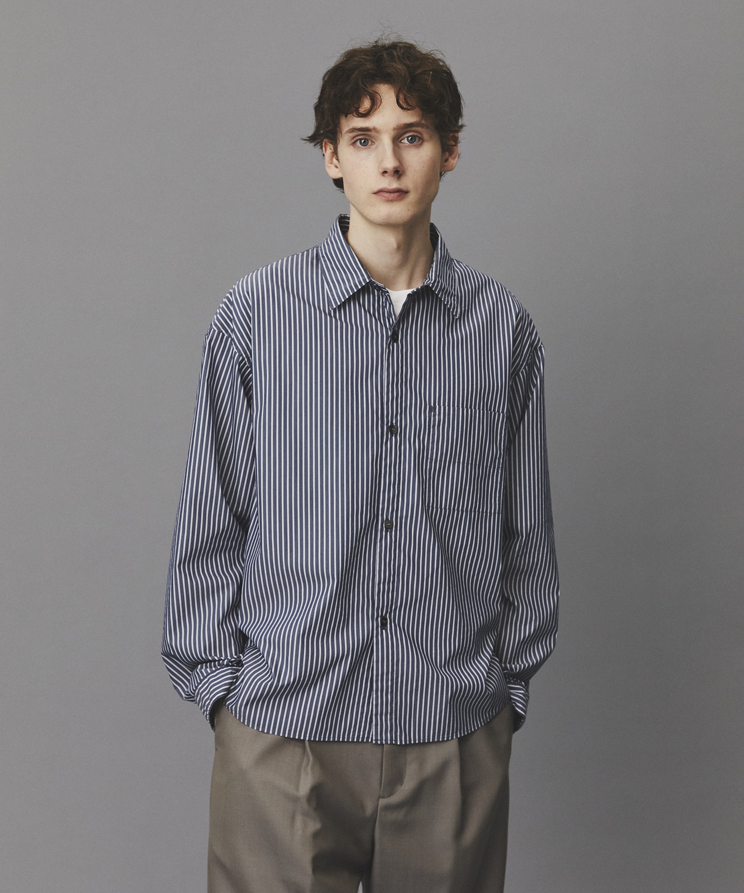 クリアコットンスムースシャツ