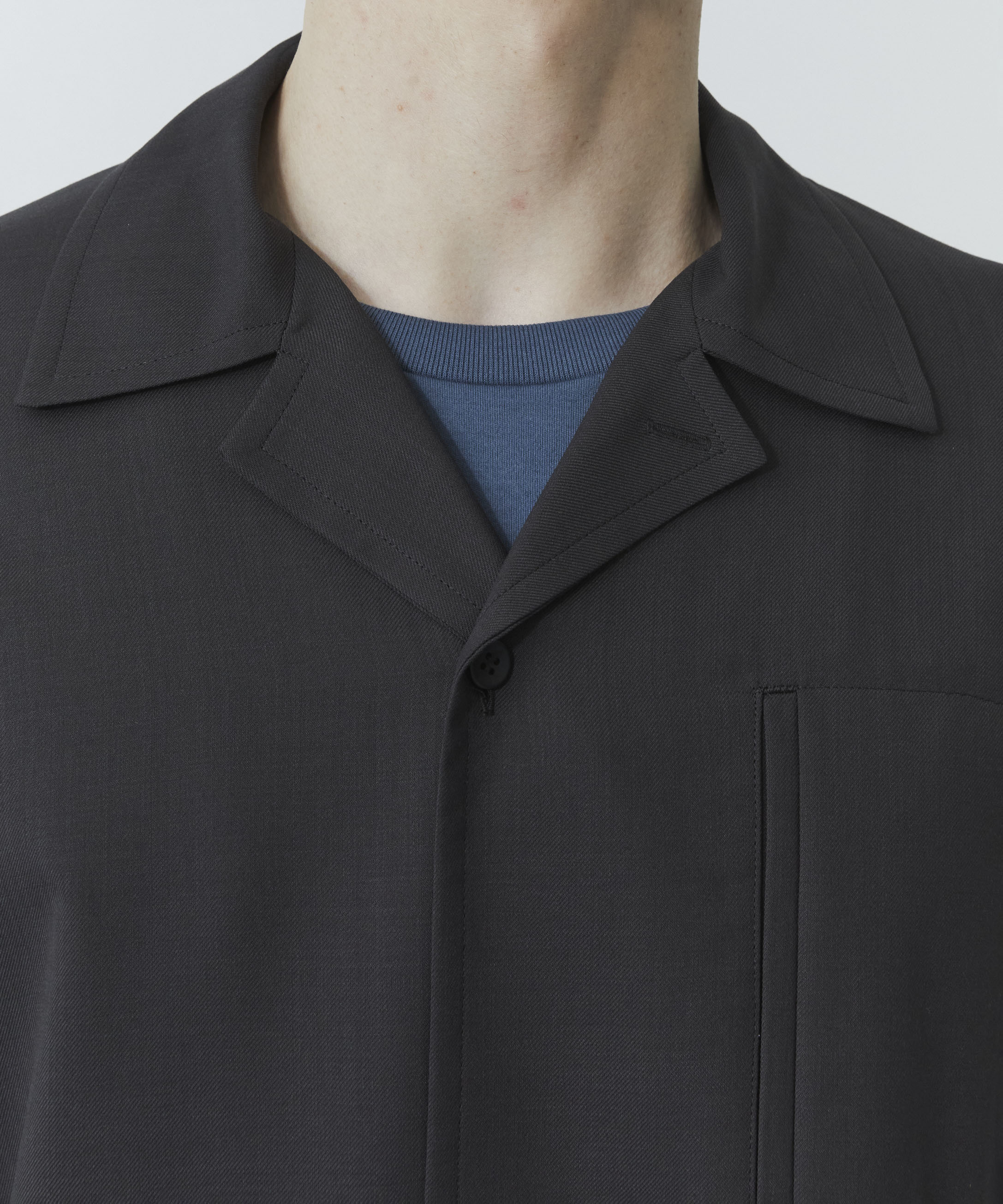 【WEB限定】ファインウールシャツセットアップ