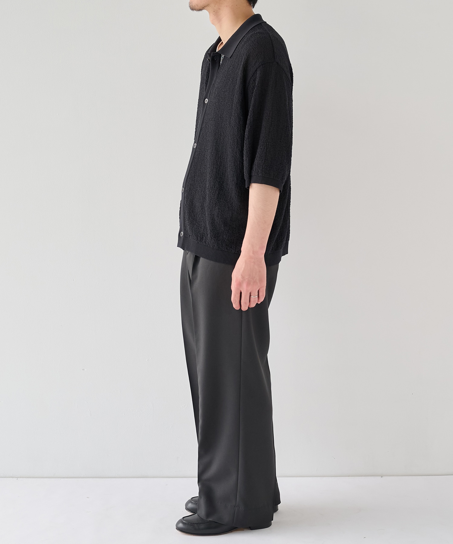 【P.T】Ice cotton Knit Shirts