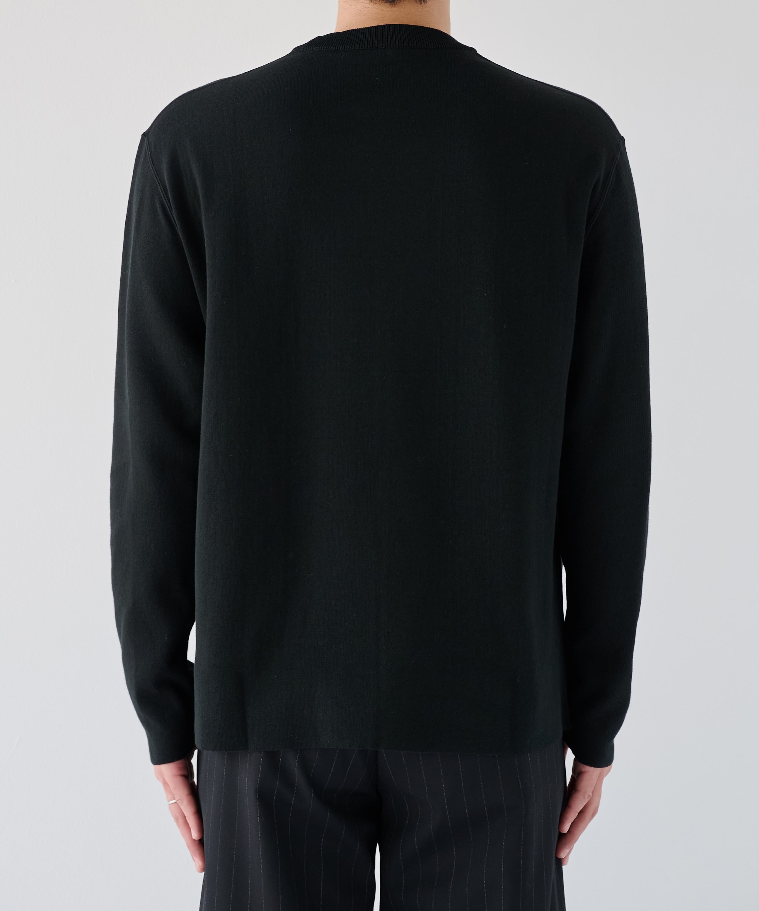 【WEB | 一部店舗限定】リバーシブルクルーネックニット