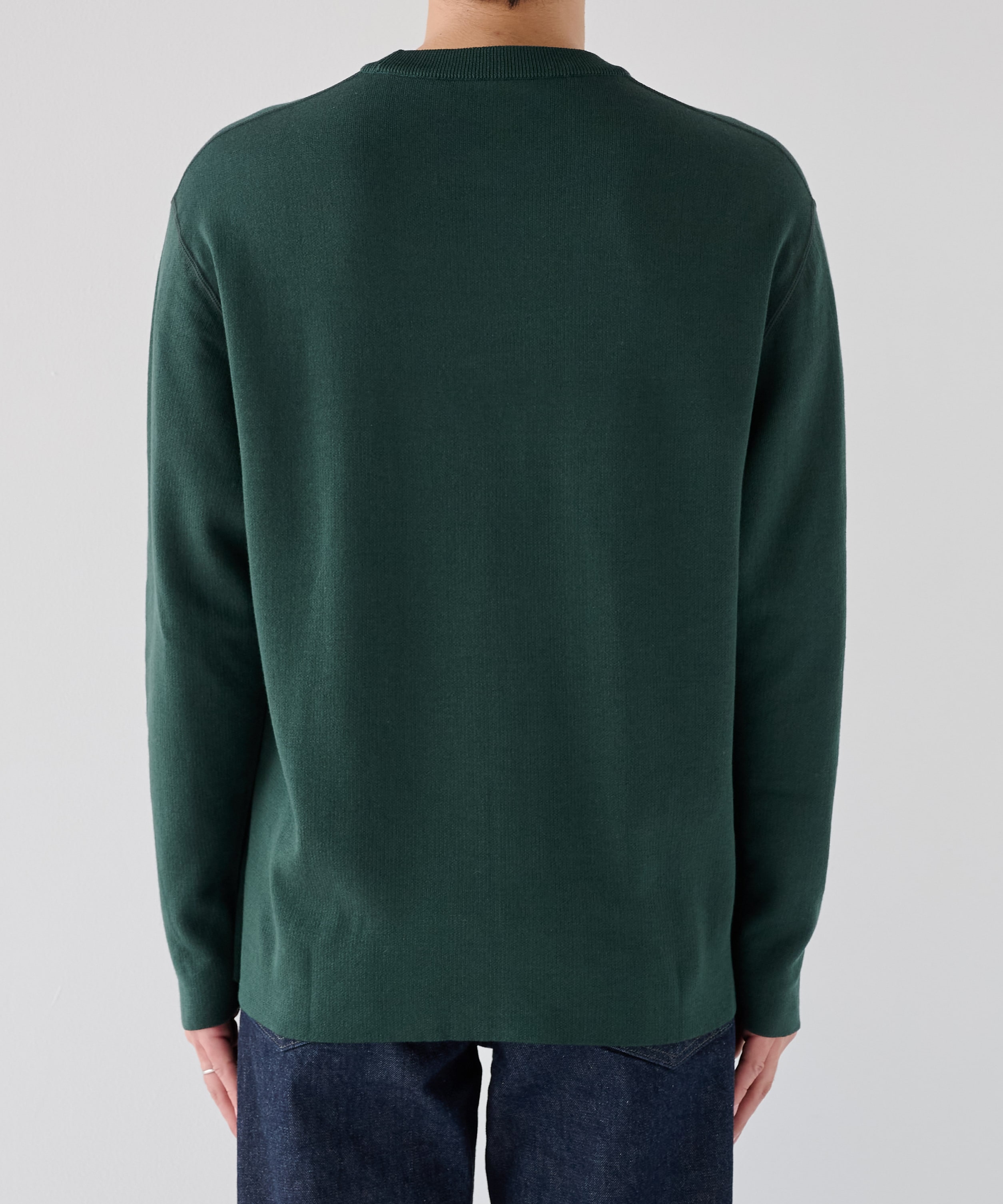 【WEB | 一部店舗限定】リバーシブルクルーネックニット