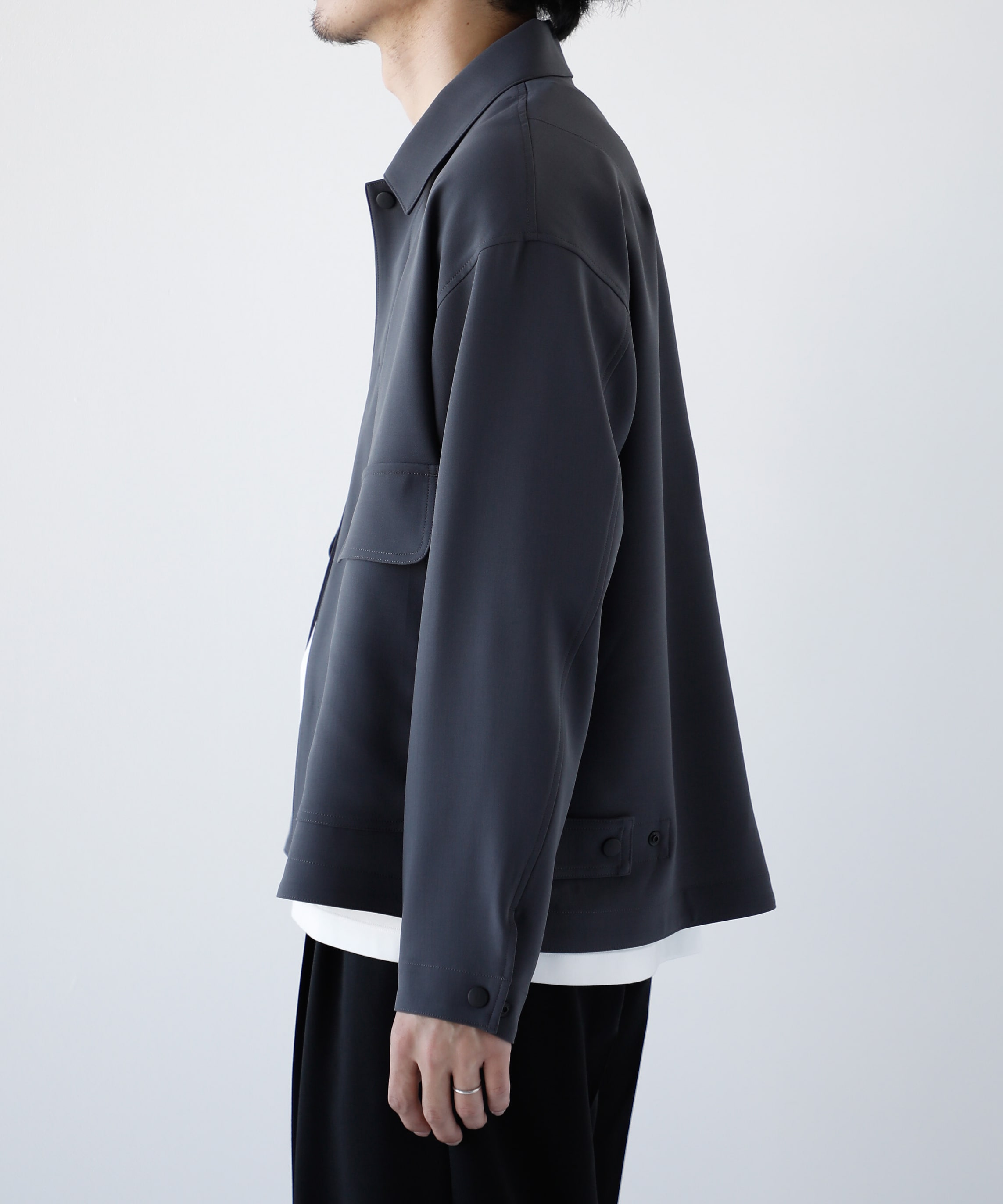 TRIXIONウーリーシャツBL