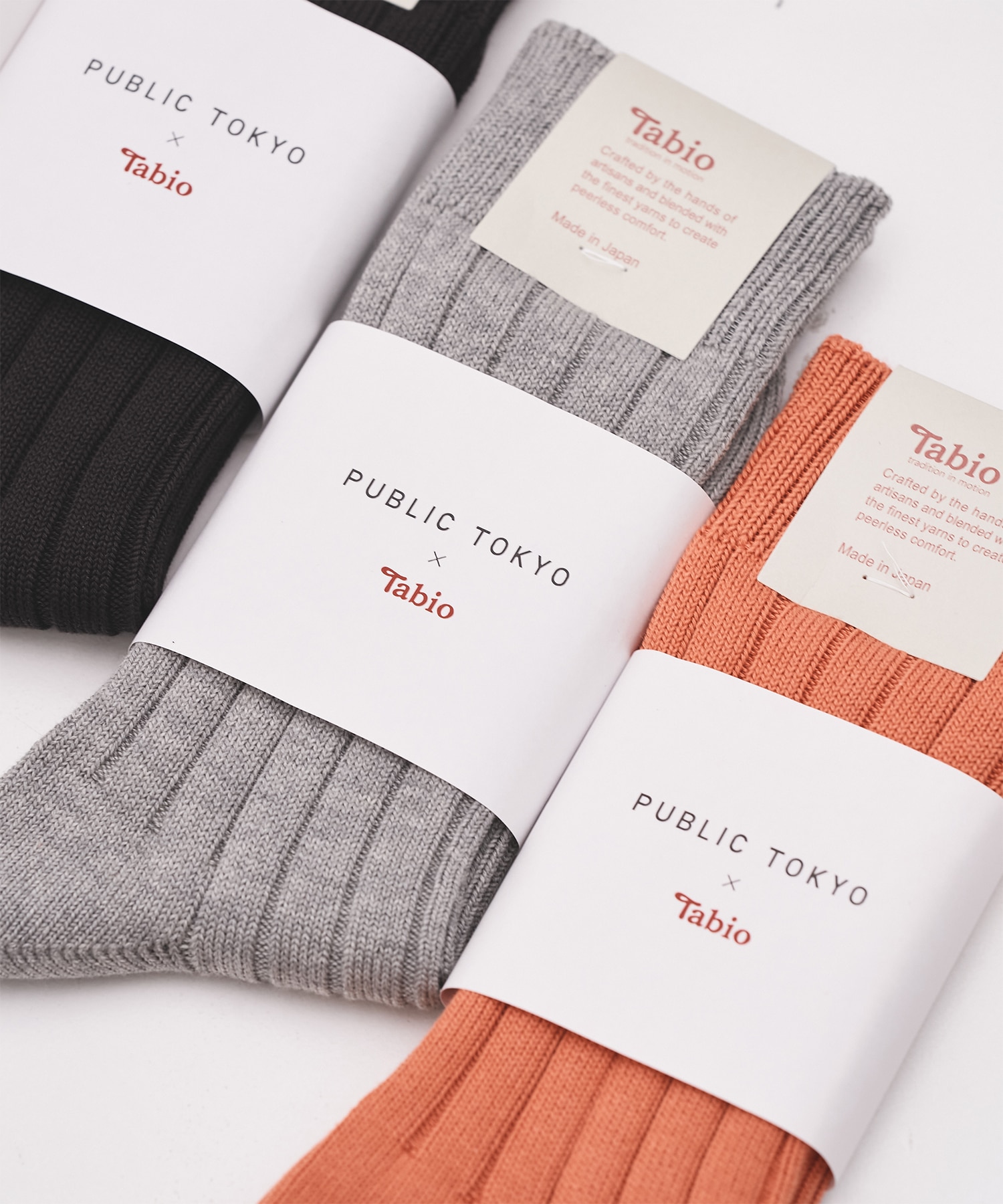 Tabio×PT TABIOS COTTON ソックス