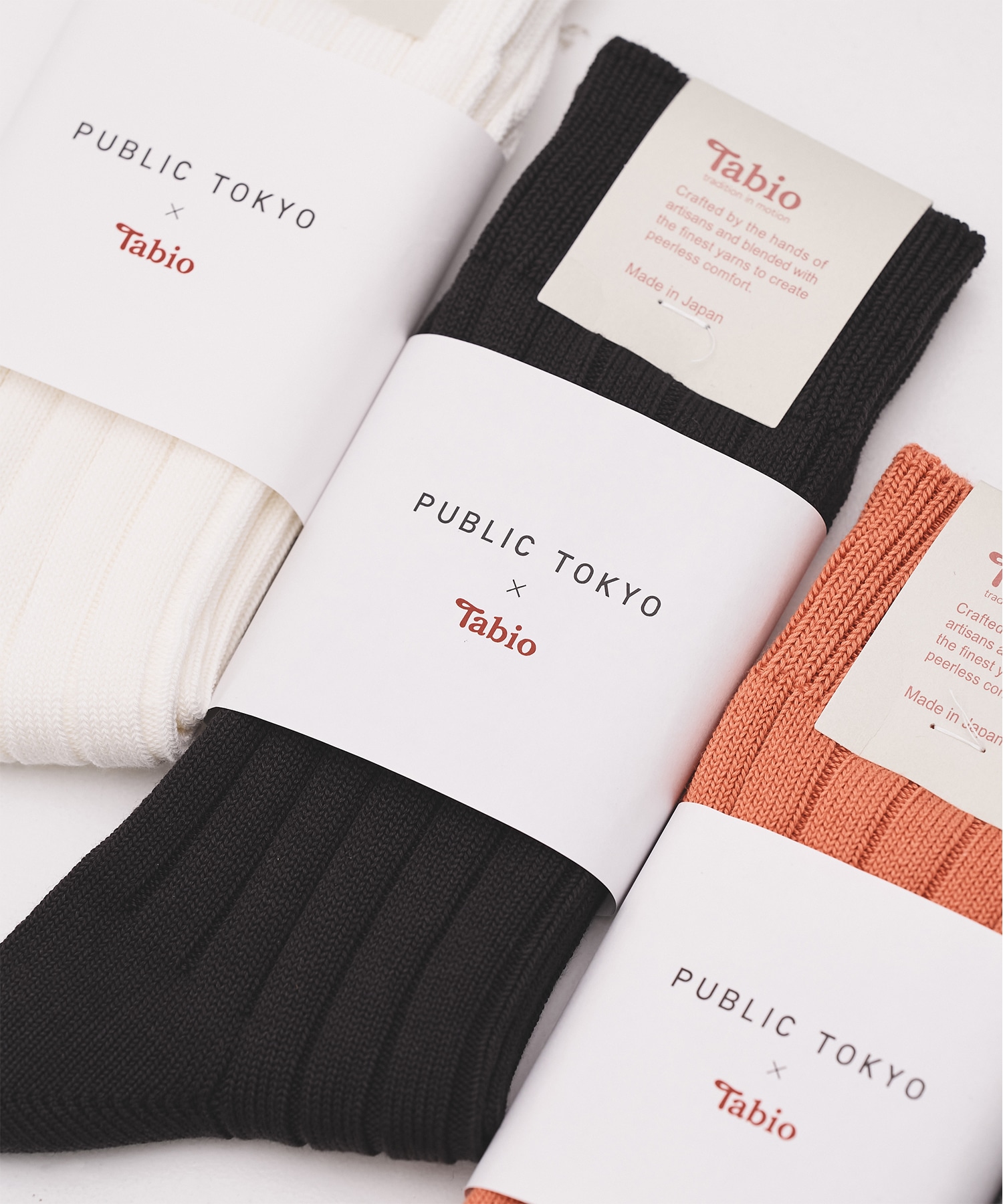 Tabio×PT TABIOS COTTON ソックス
