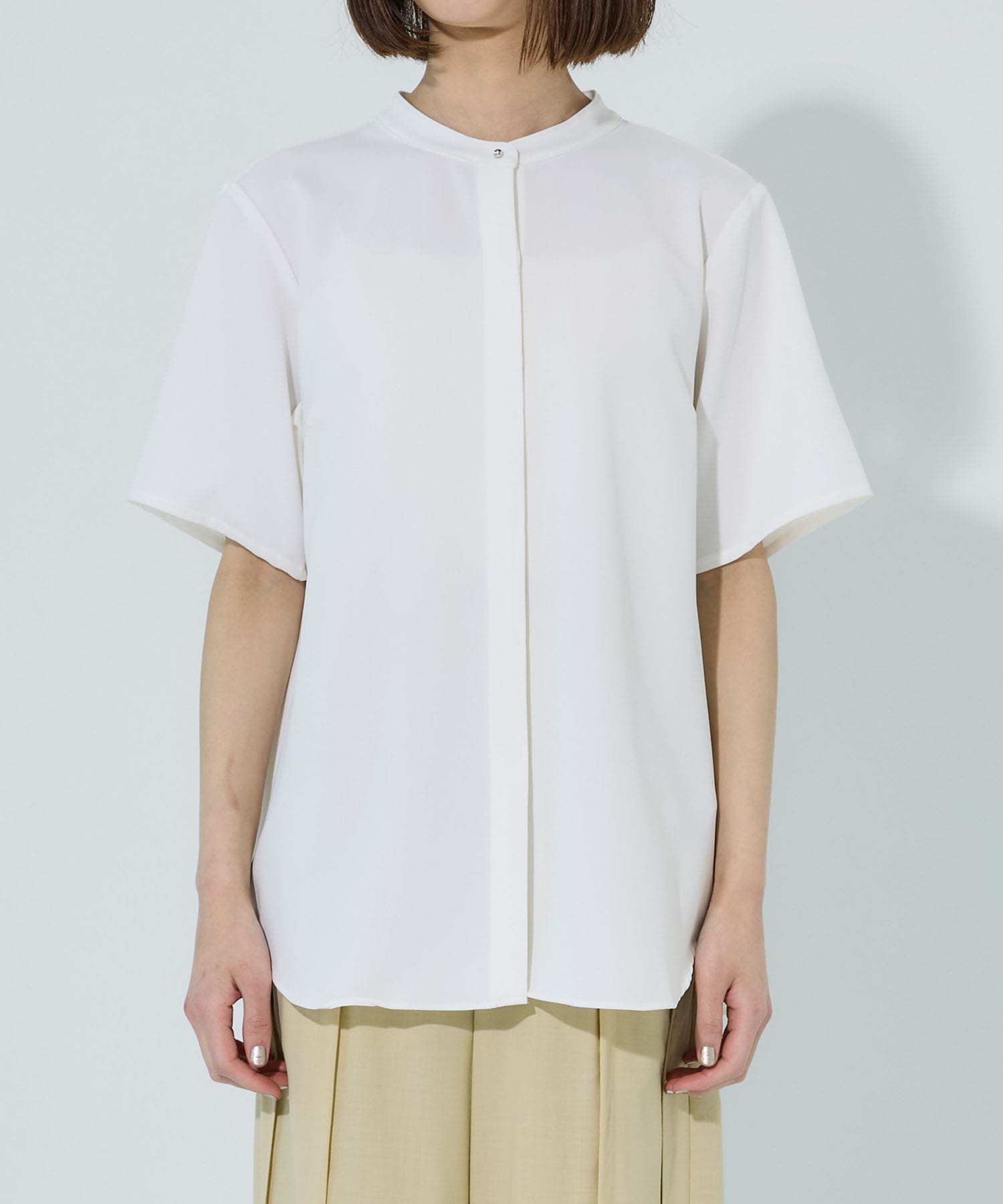 バンドカラーシャツ(FREE WHITE): : ウィメンズ｜PUBLIC TOKYO ONLINE 