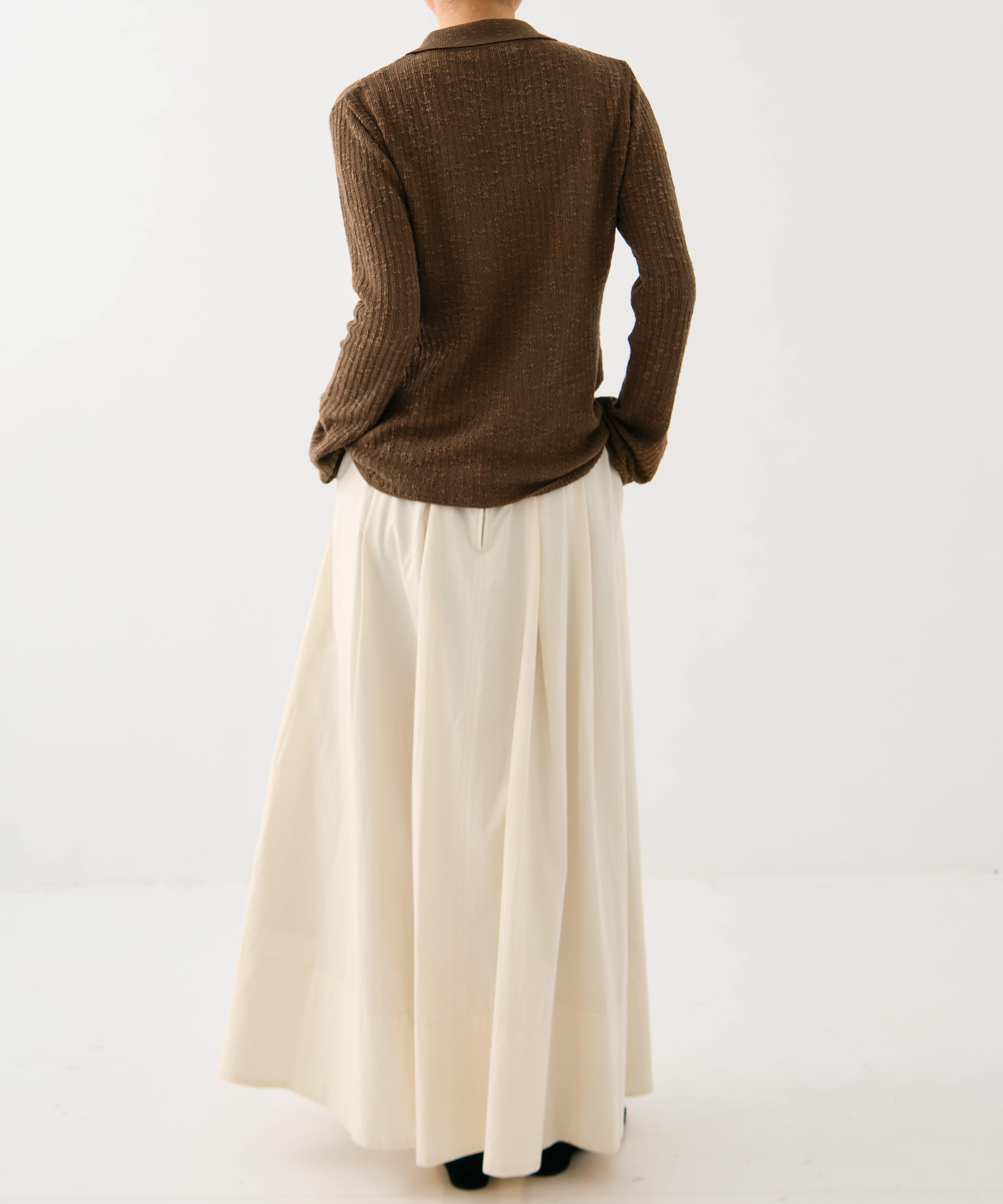 タイプライターリッチフレアスカート