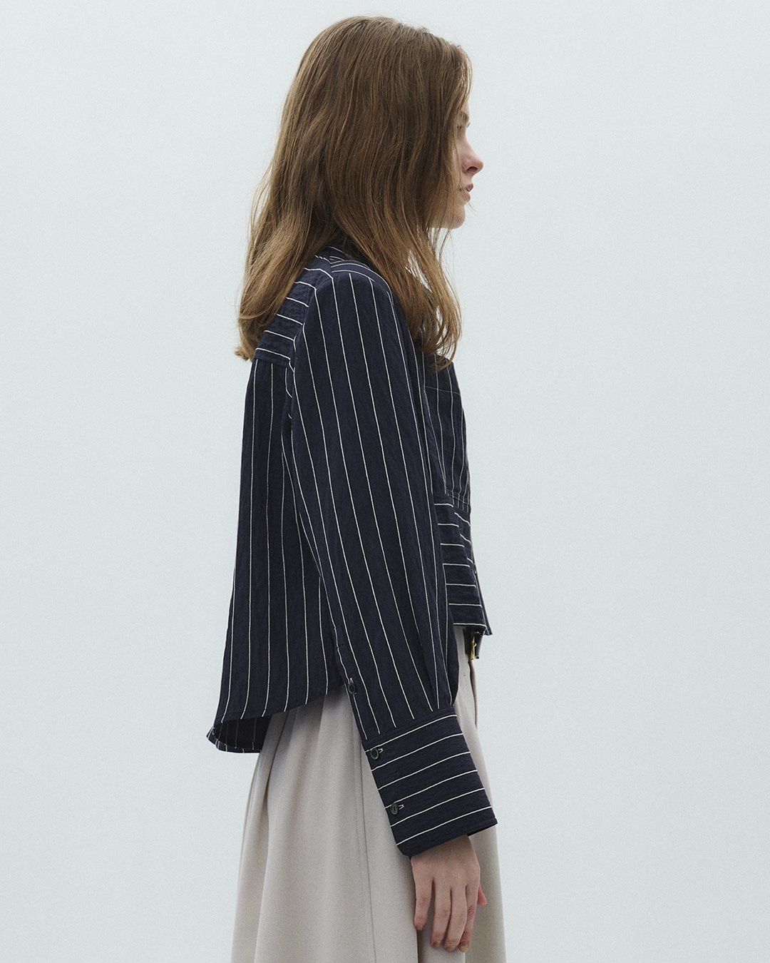 ダブルポケットレーヨンショートシャツ