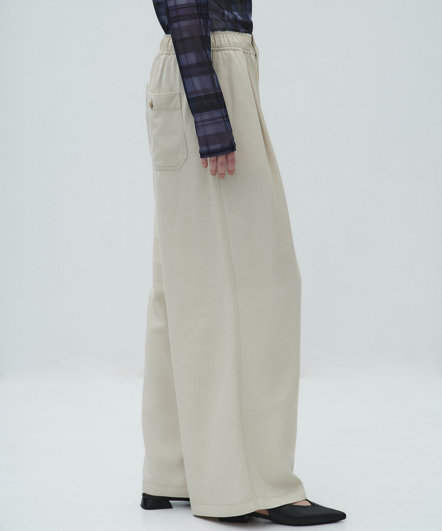 フルイドワイドイージーパンツ