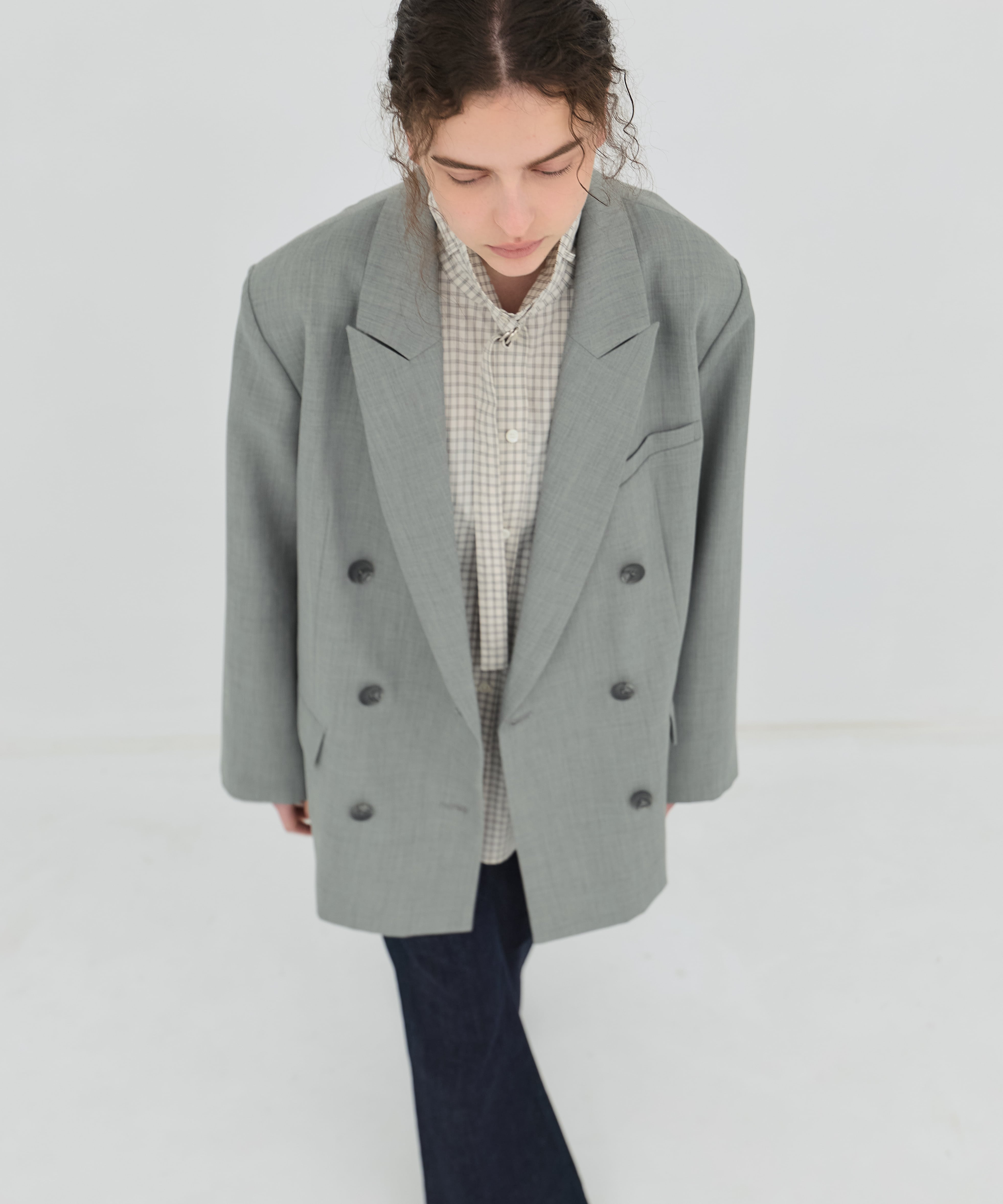 ダブルブレストビックジャケット