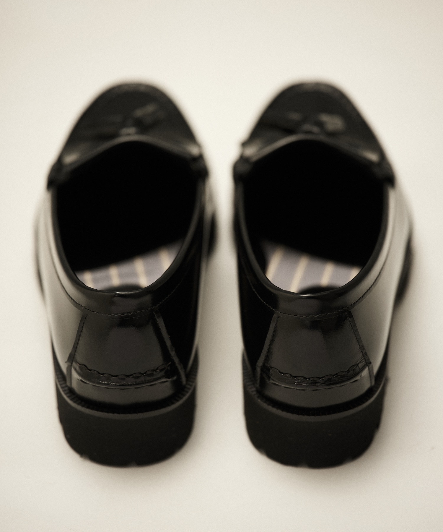 ×HARUTAタッセルローファー