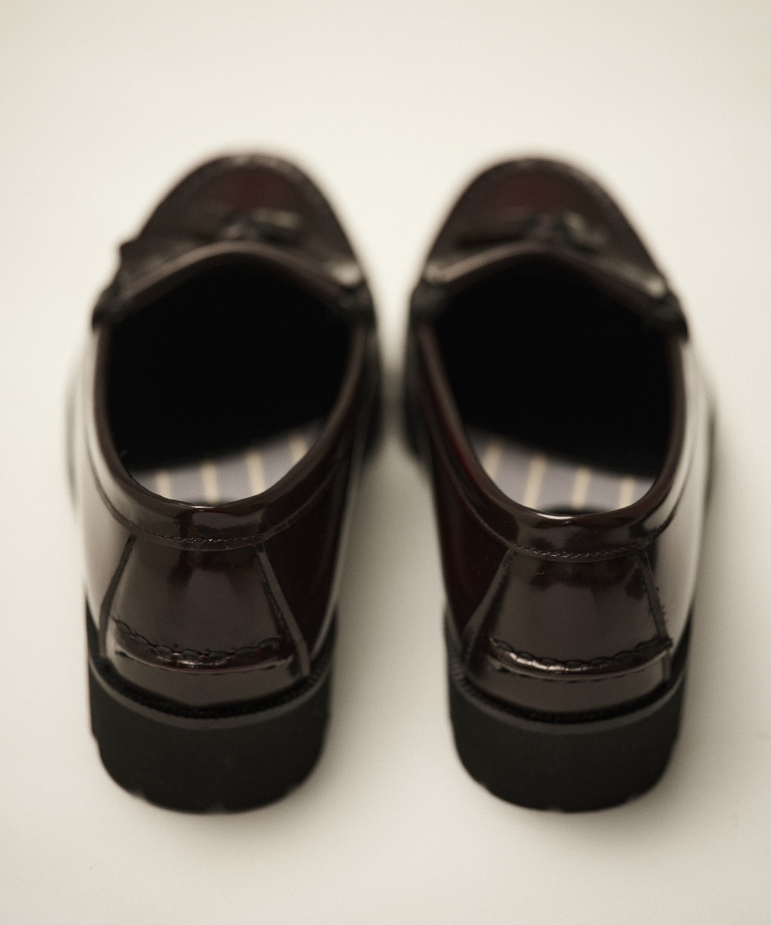 ×HARUTAタッセルローファー